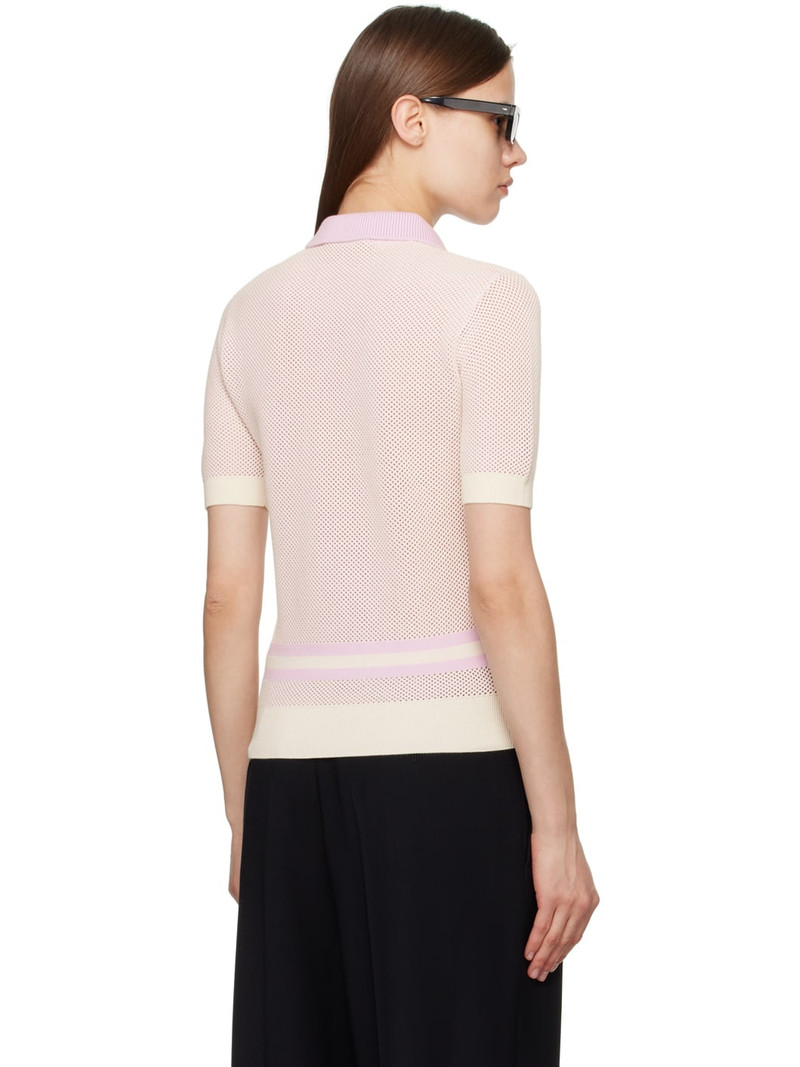 White & Purple Flash Fox Polo 3