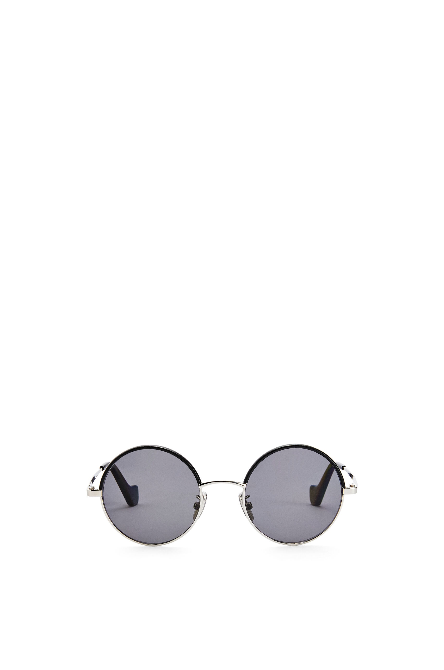 Small round sunglasses in metal - 1