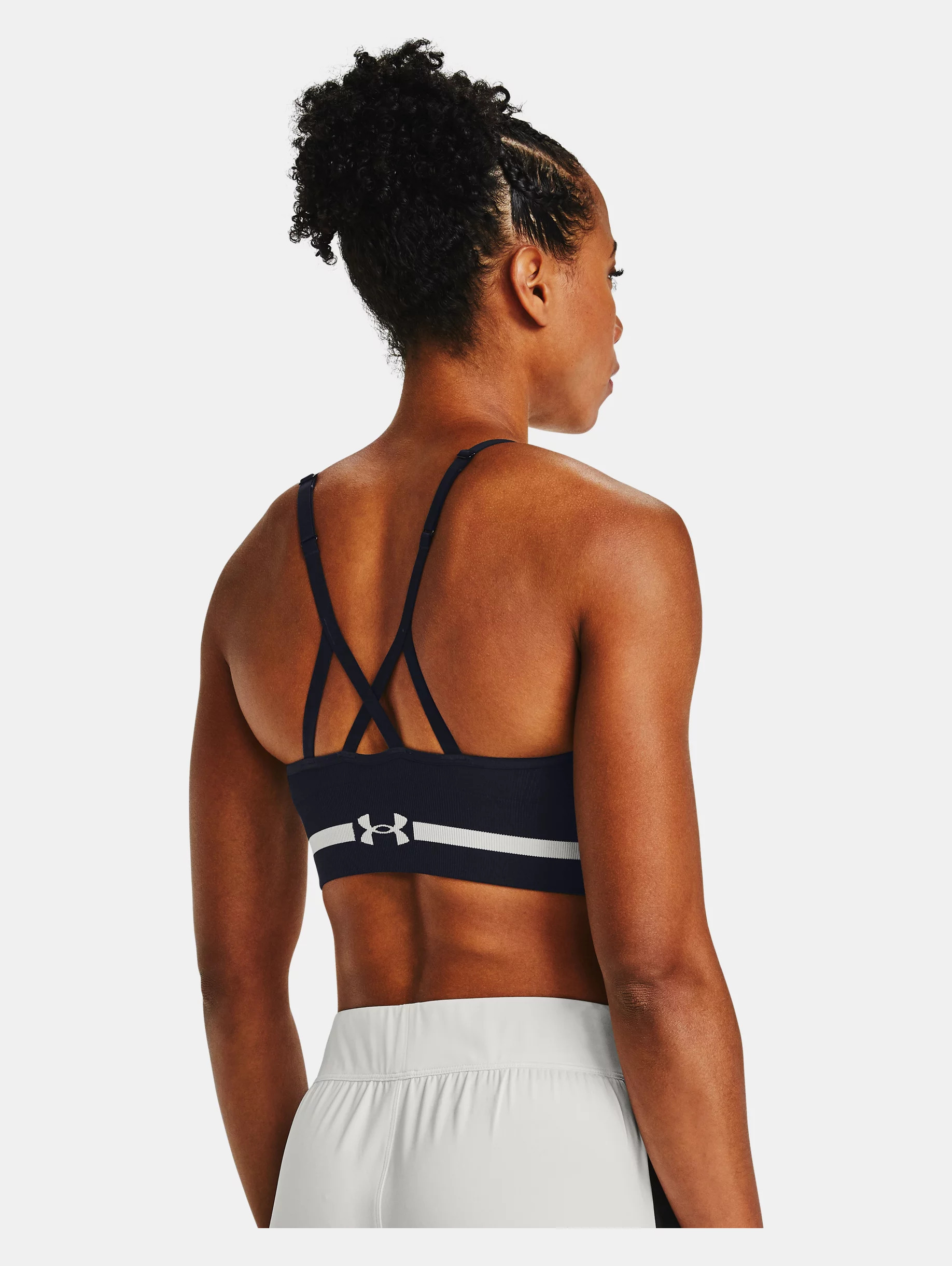 Women's UA Seamless Low Long Sports Bra - 6