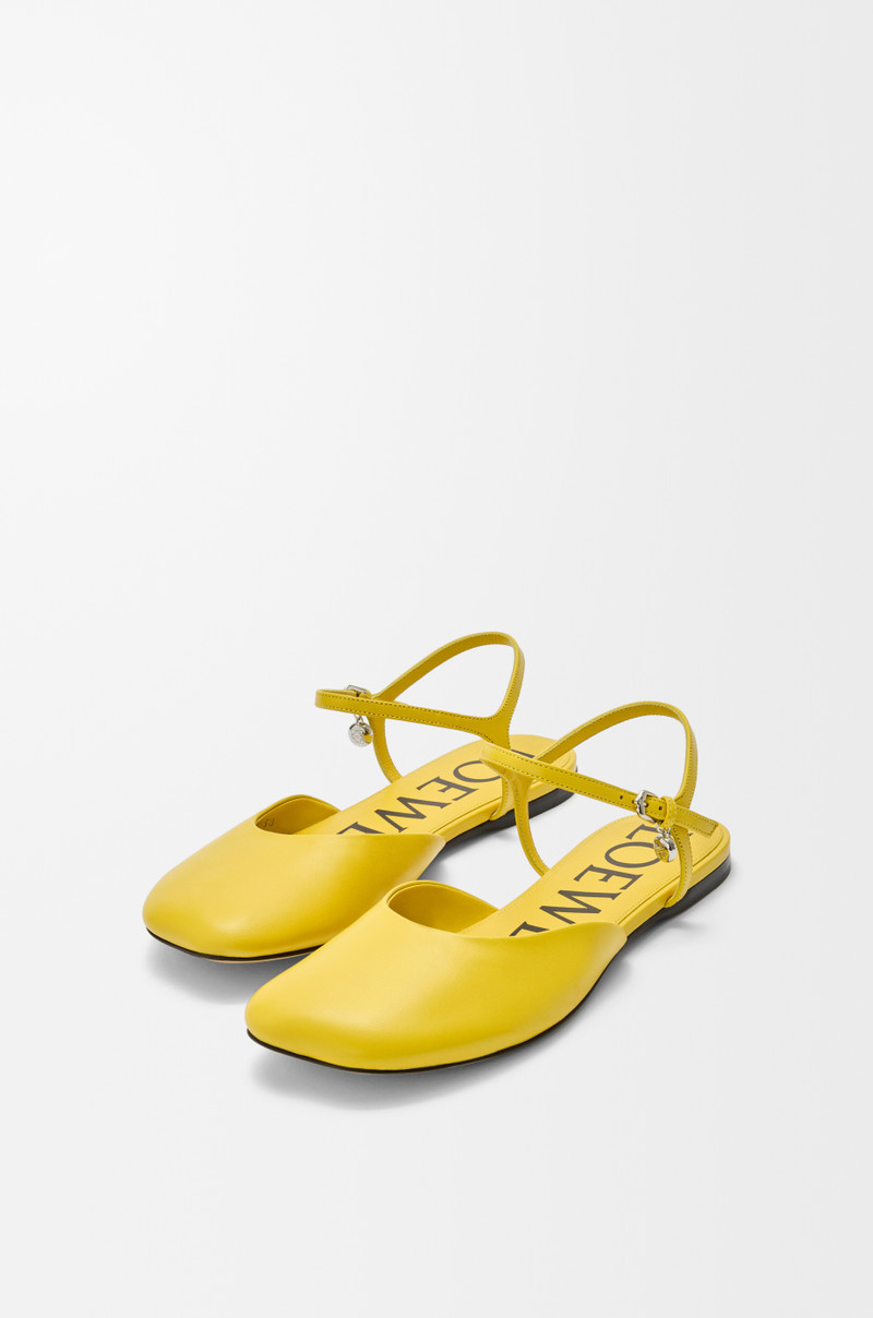 Toy ankle strap ballerina in lambskin 3