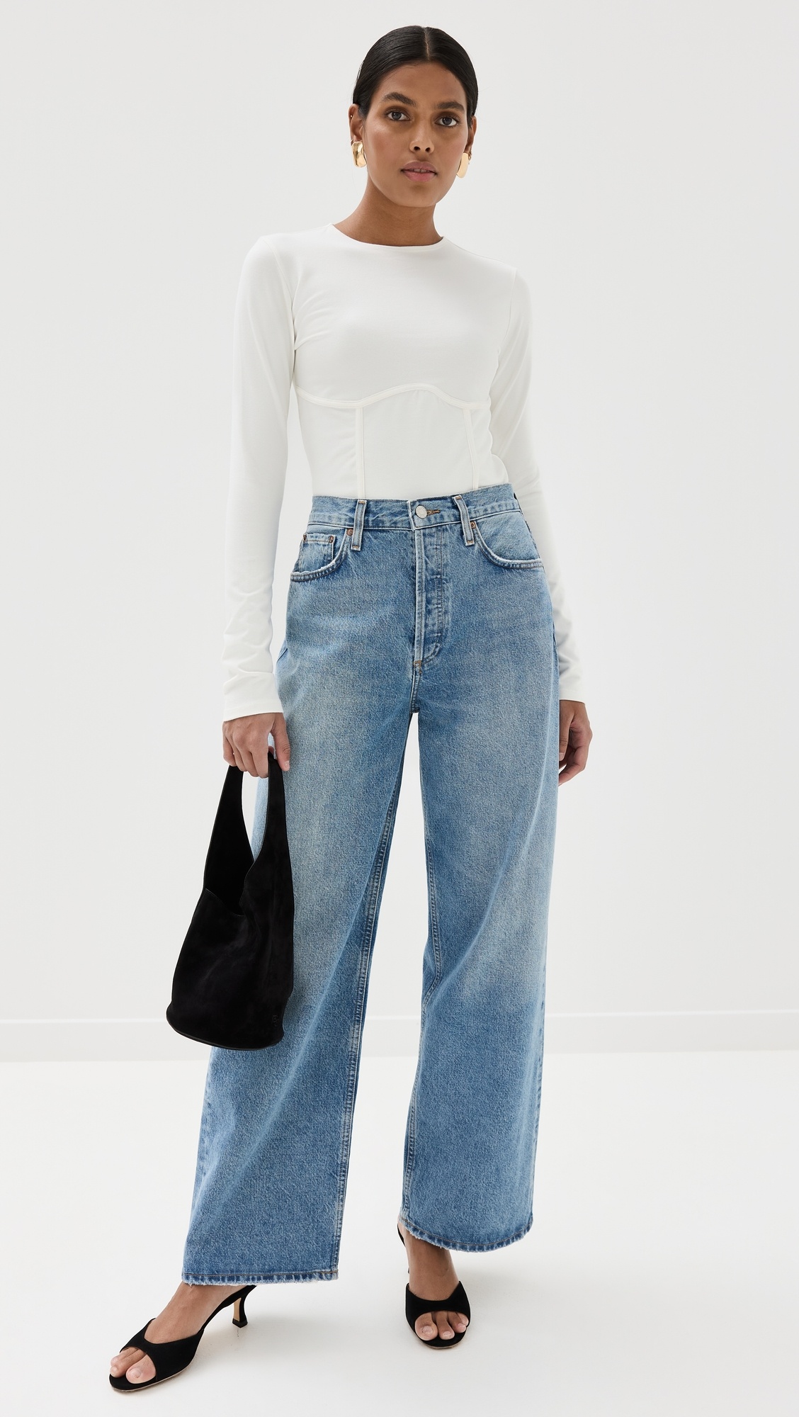 Low Slung Baggy Jeans - 14