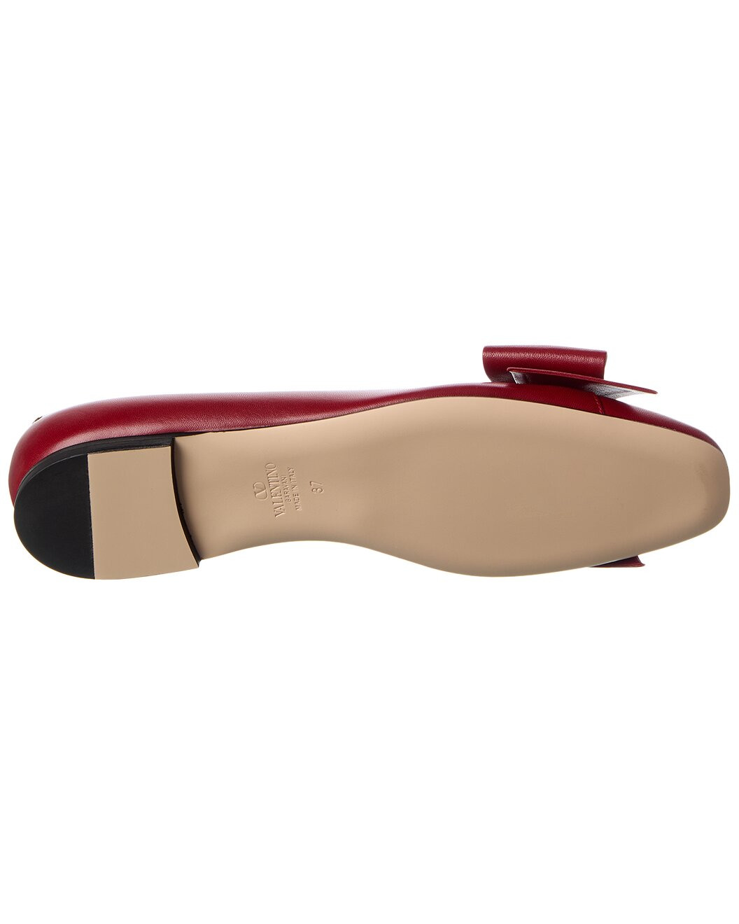 Valentino Bowow Leather Ballet Flat - 4