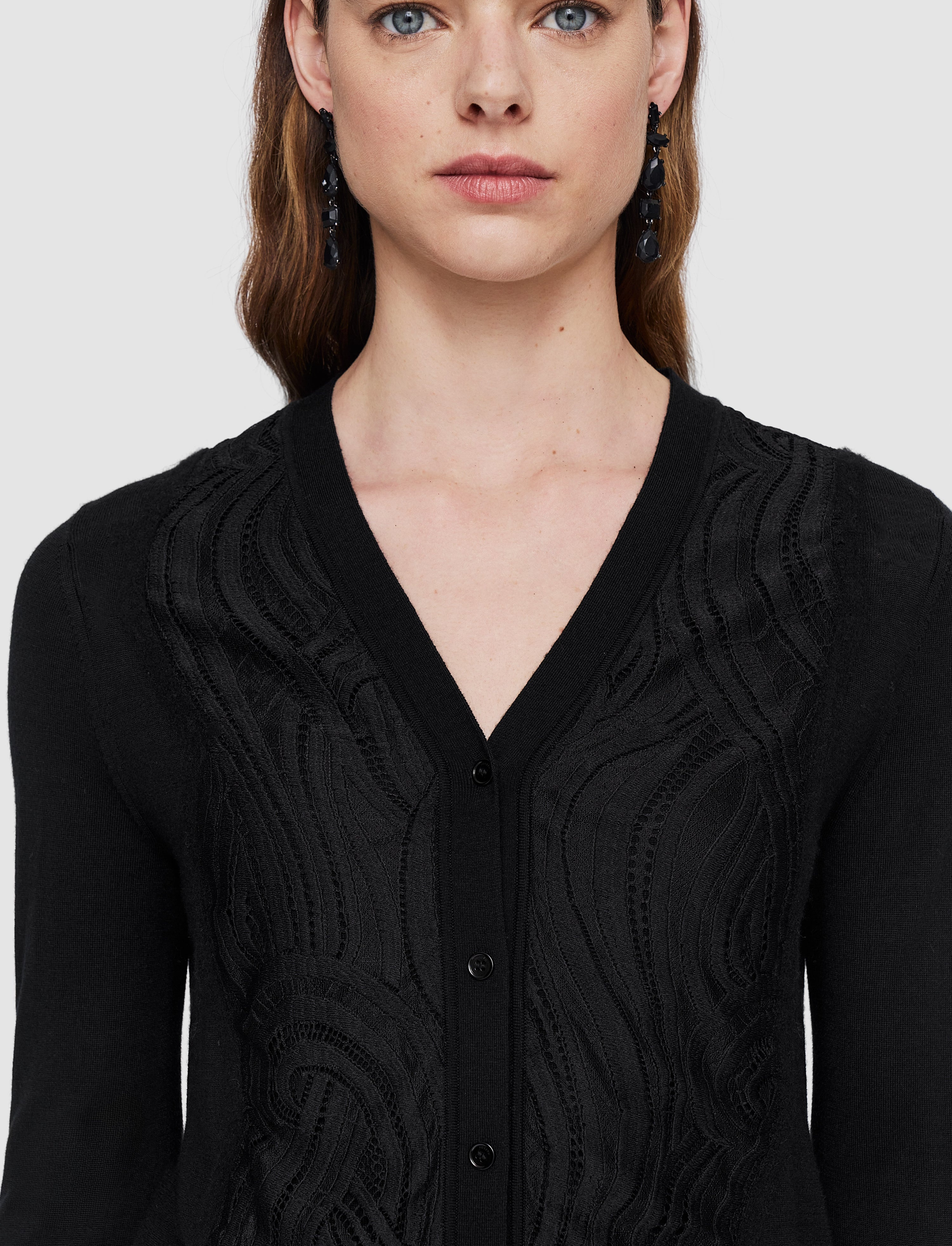 Lace & Knit Cardigan - 4