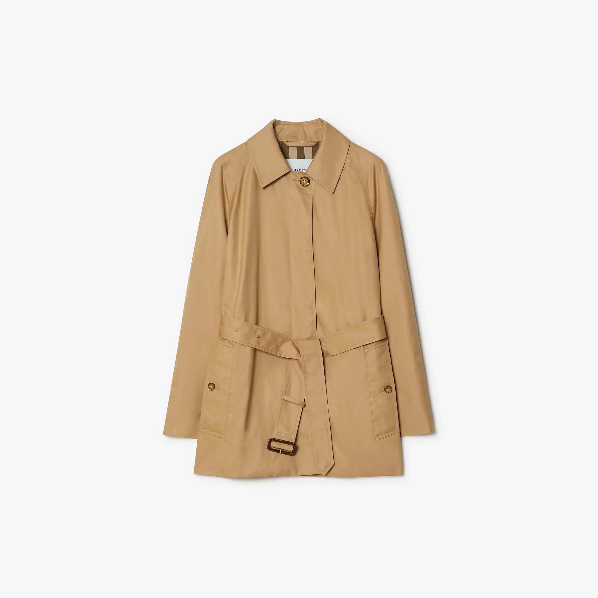 Short Cotton Car Coat - 1