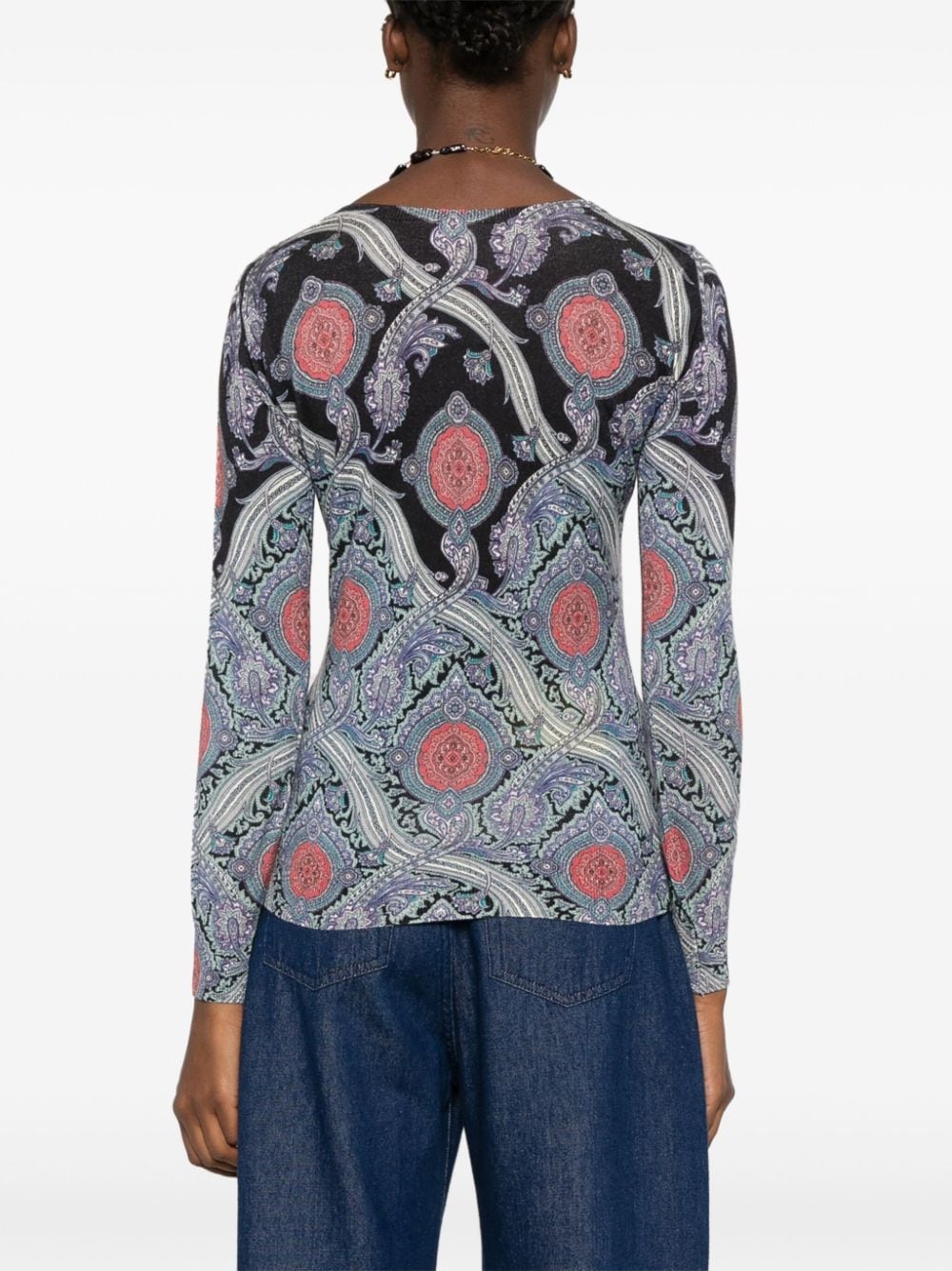 paisley sweater - 4