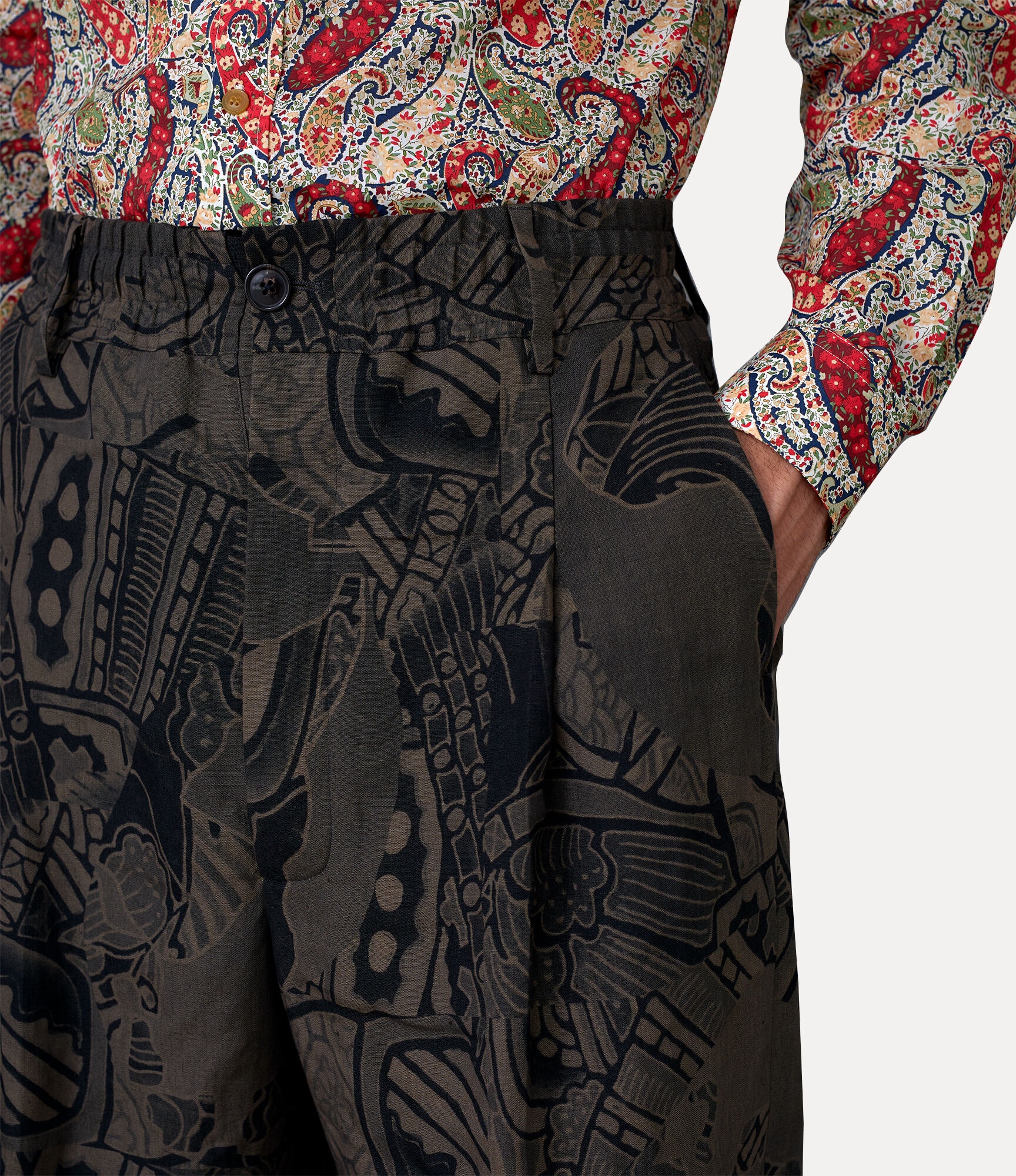 KRALL ELASTICATED TROUSERS - 4