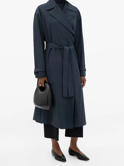 Jil Sander Longline waterproof-cotton coat outlook