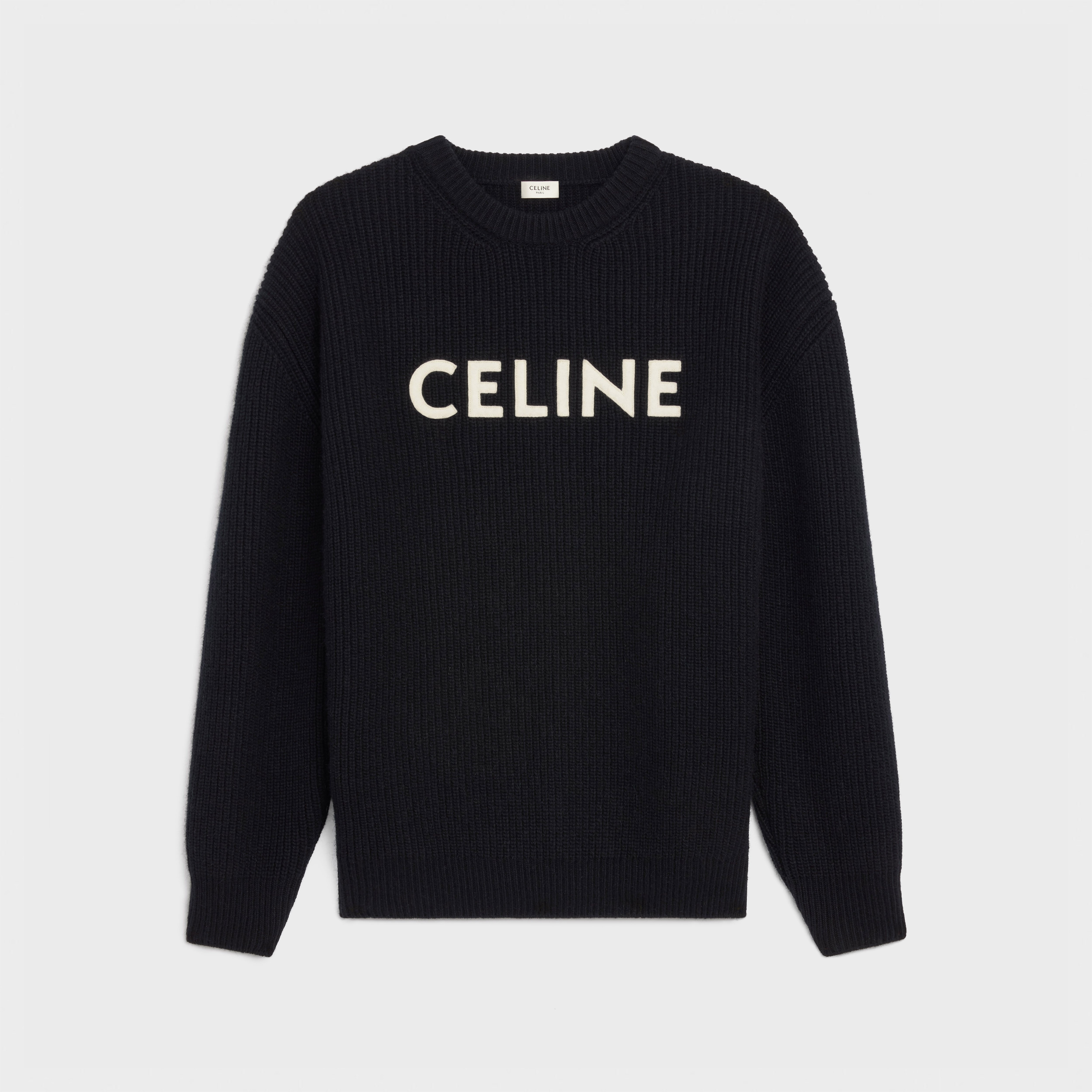 OVERSIZED CELINE SWEATER IN WOOL - 1