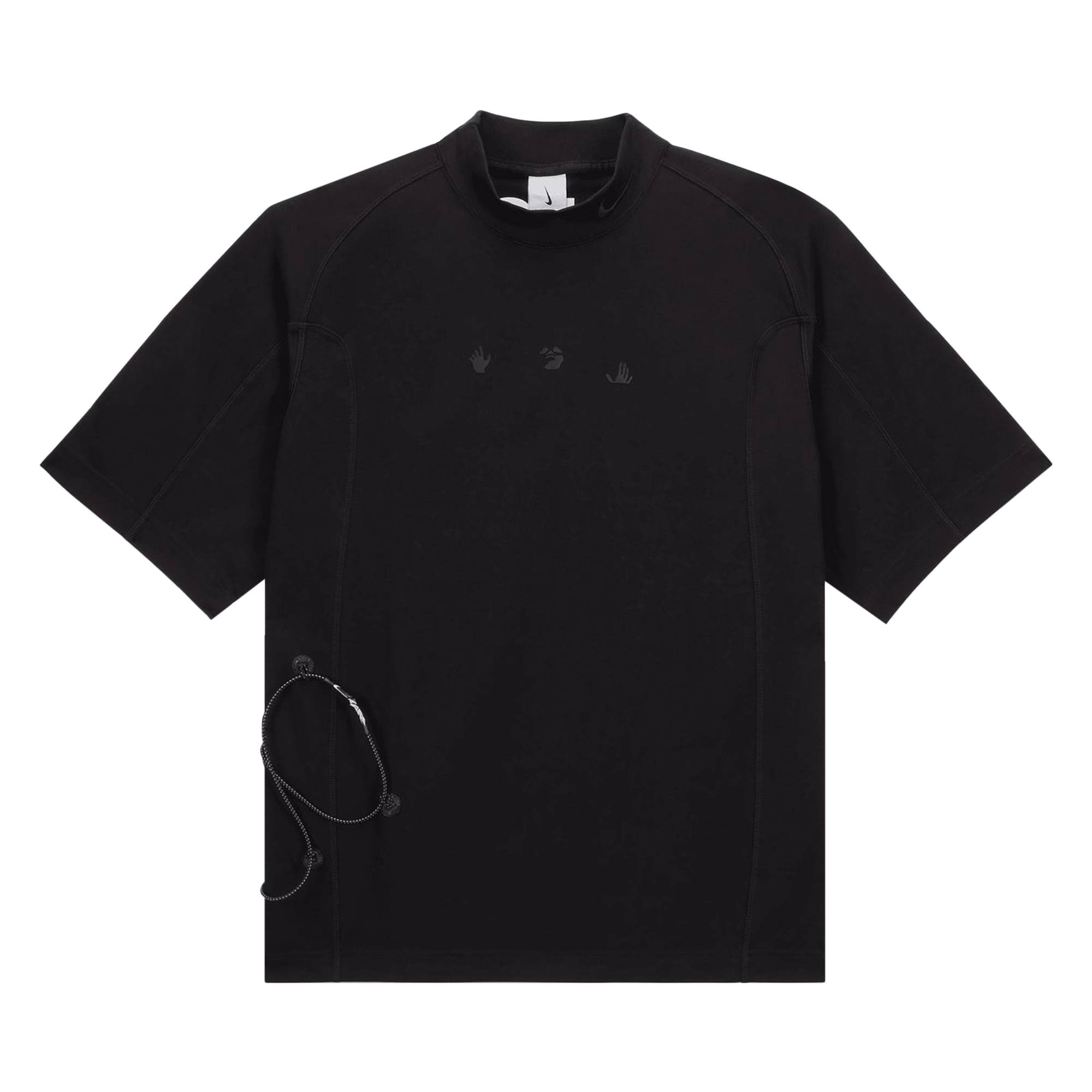 Nike x Off-White Short-Sleeve Top 'Black' - 1