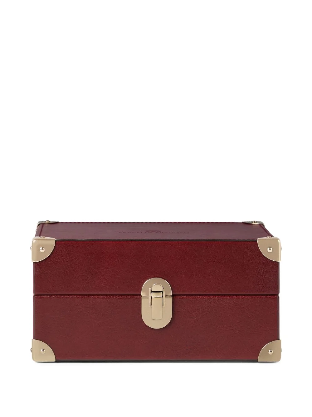 burnished calfskin watch organiser - 1