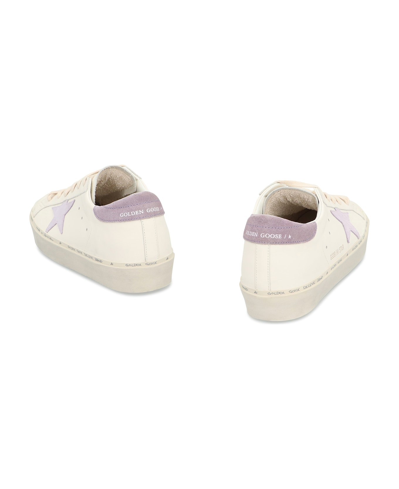 Hi Star Leather Platform Sneakers - 4