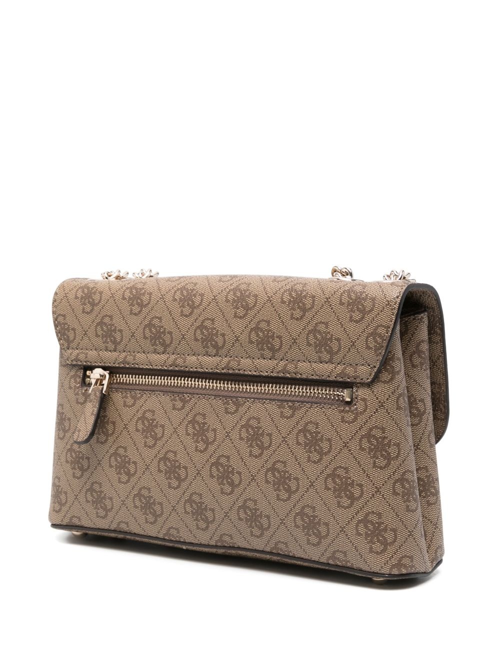 logo-plaque shoulder bag - 2