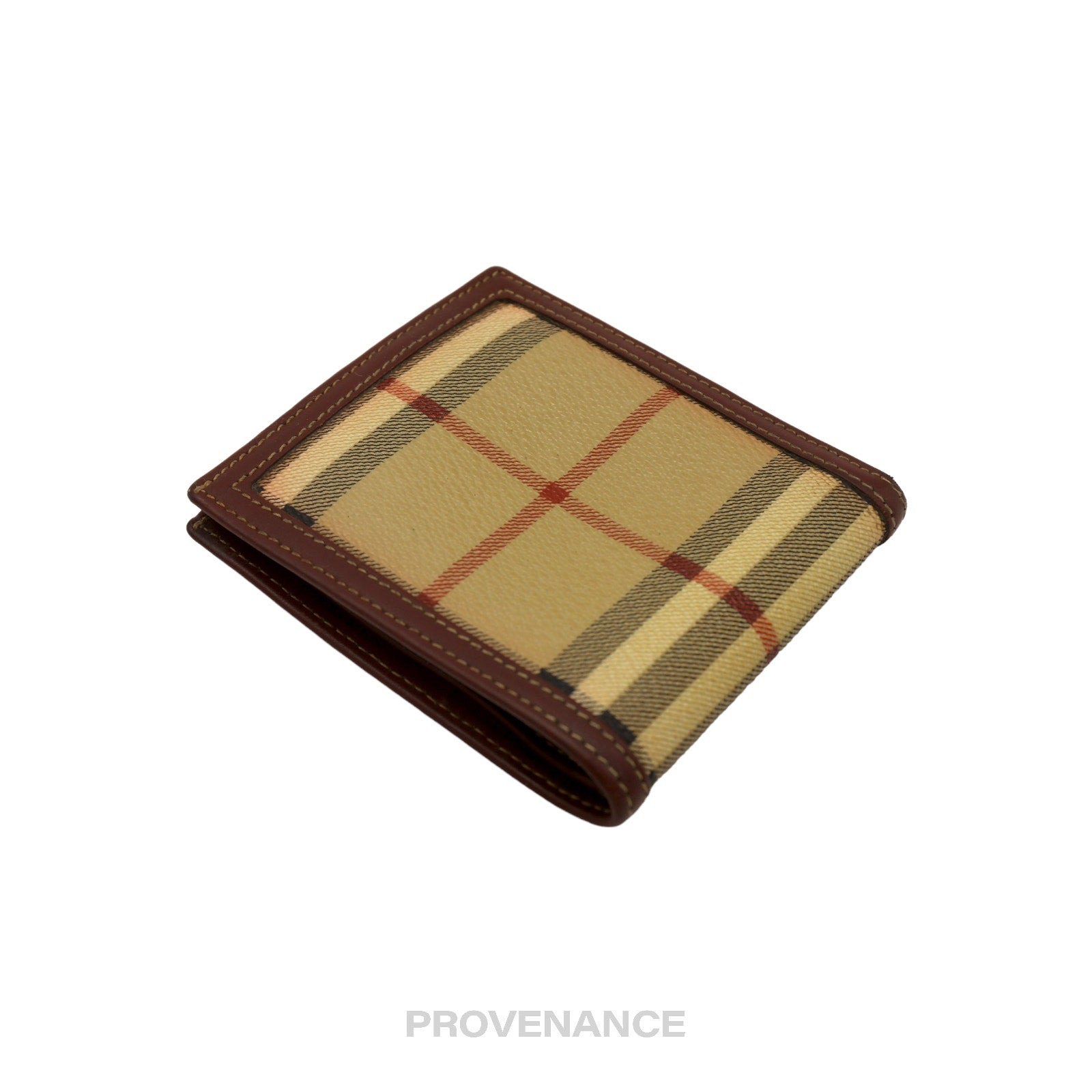 Burberry Bifold Wallet - Nova Check Brown - 4