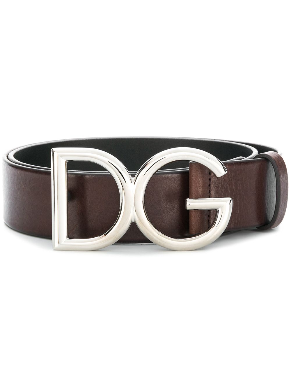 logo buckle belt - 1