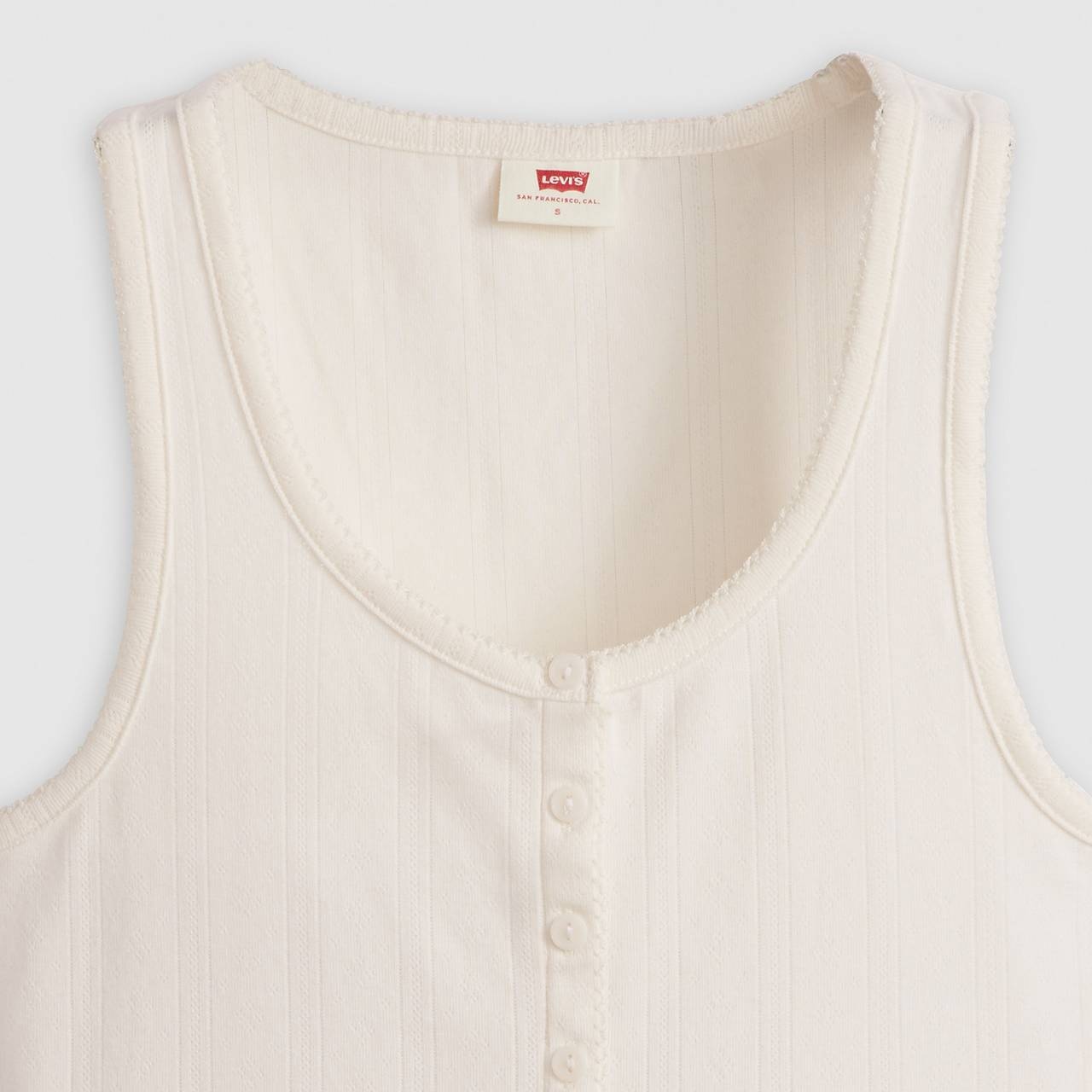 DRY GOODS WOMEN'S POINTELLE TANK TOP - 6