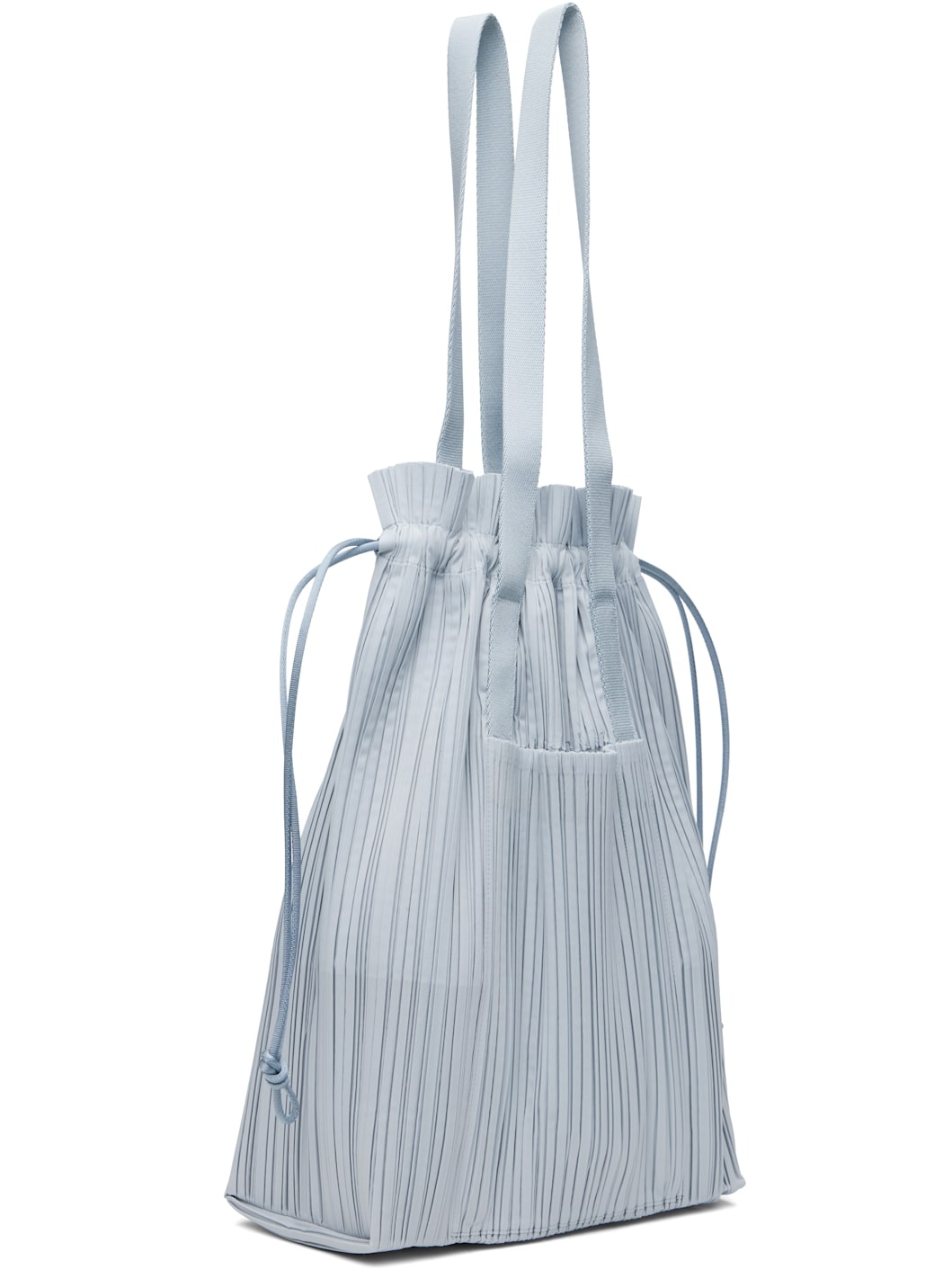 Gray Pleats Tote - 3
