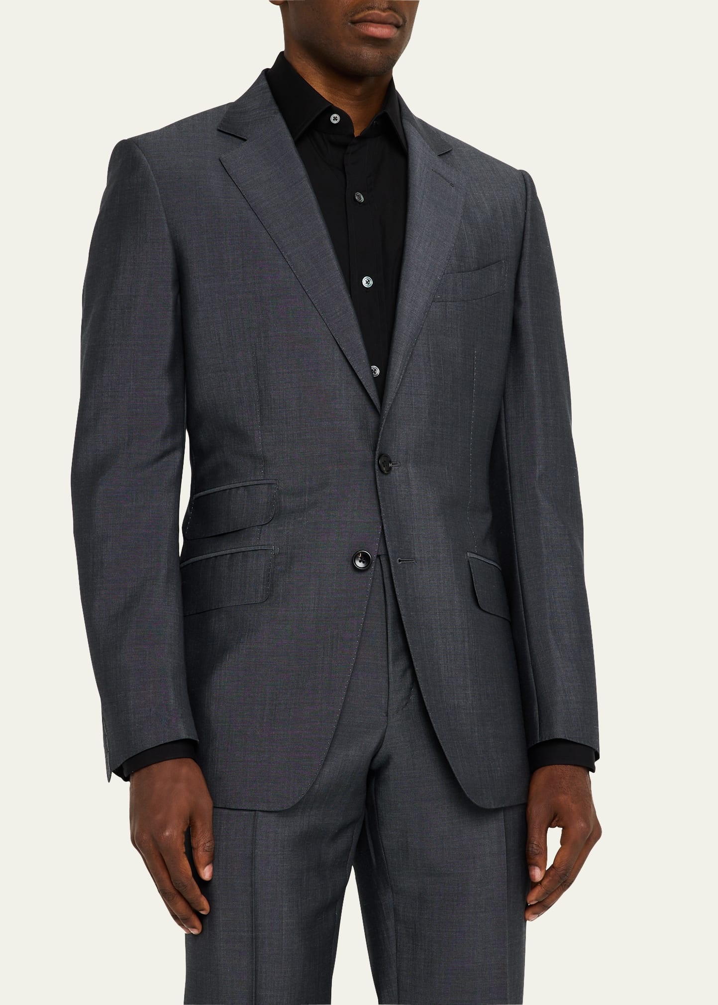 Men's O'Connor Iridescent Poplin Suit - 4