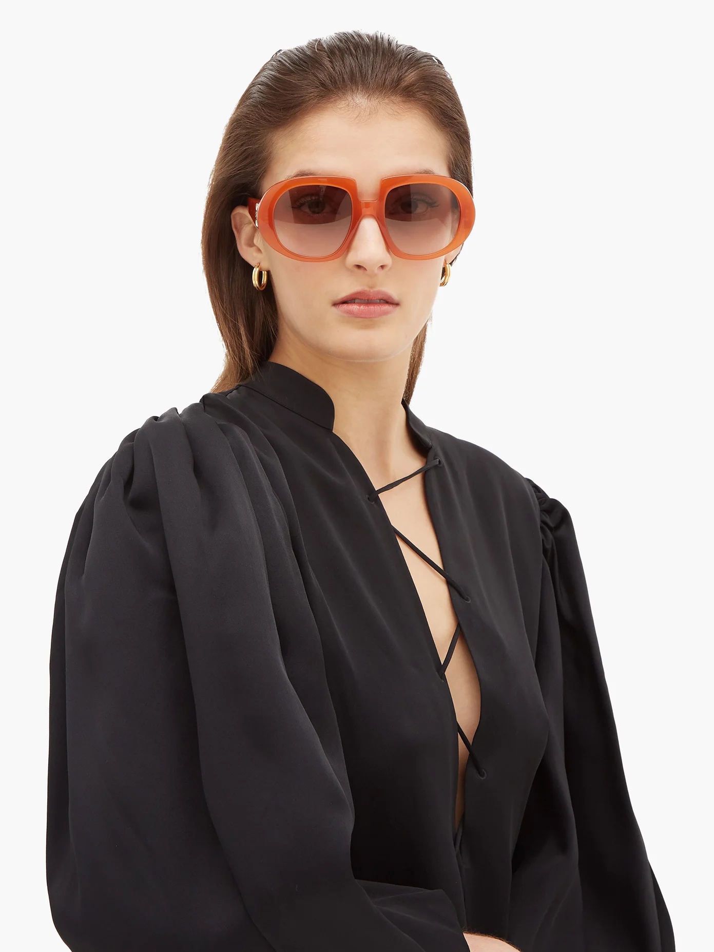 Anagram oversized acetate sunglasses - 2