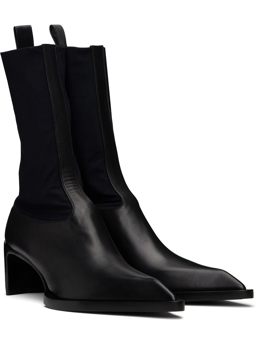 Black Ankle Boots - 4