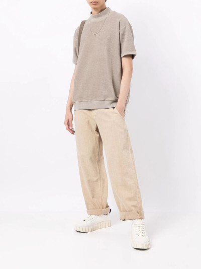 Fear of God high neck short-sleeved T-shirt outlook