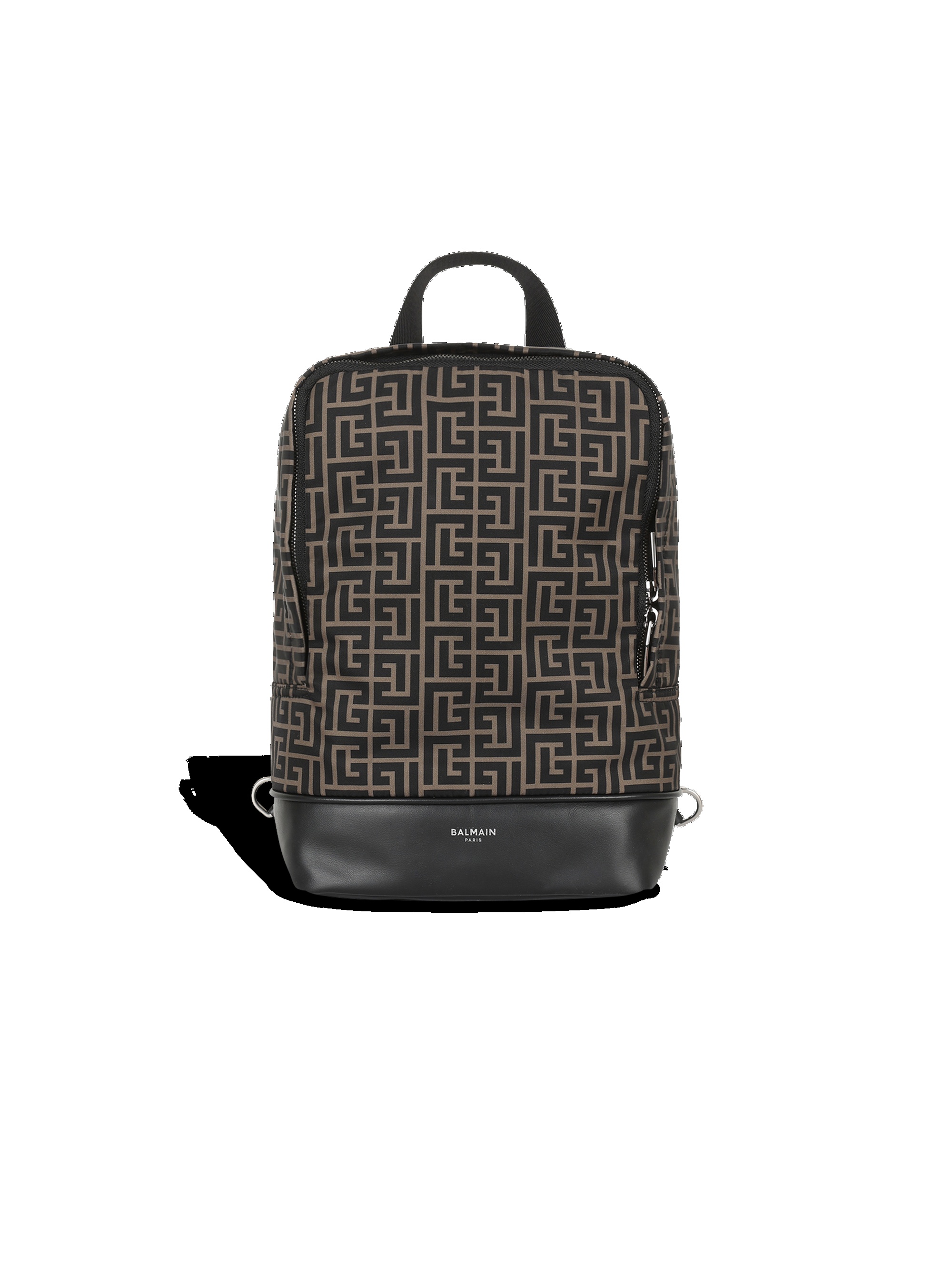 Bicolor jacquard 1945 crossbody backpack - 1