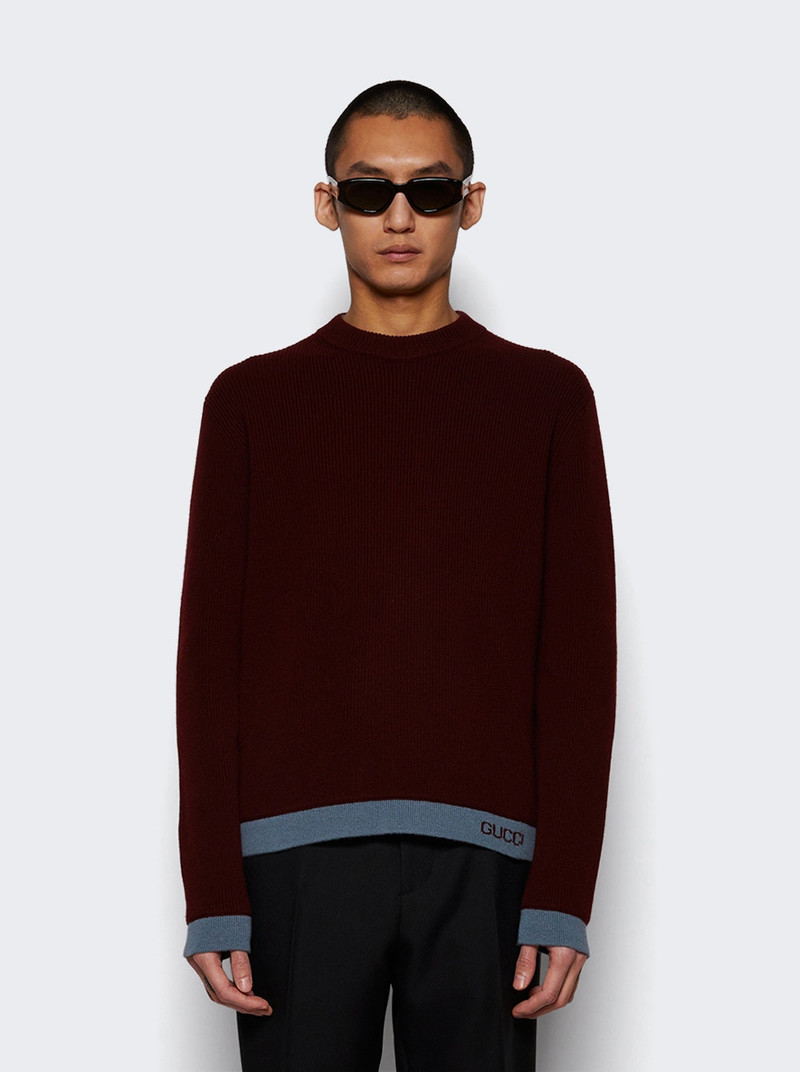 GUCCI Crewneck Sweater Rose Mole outlook