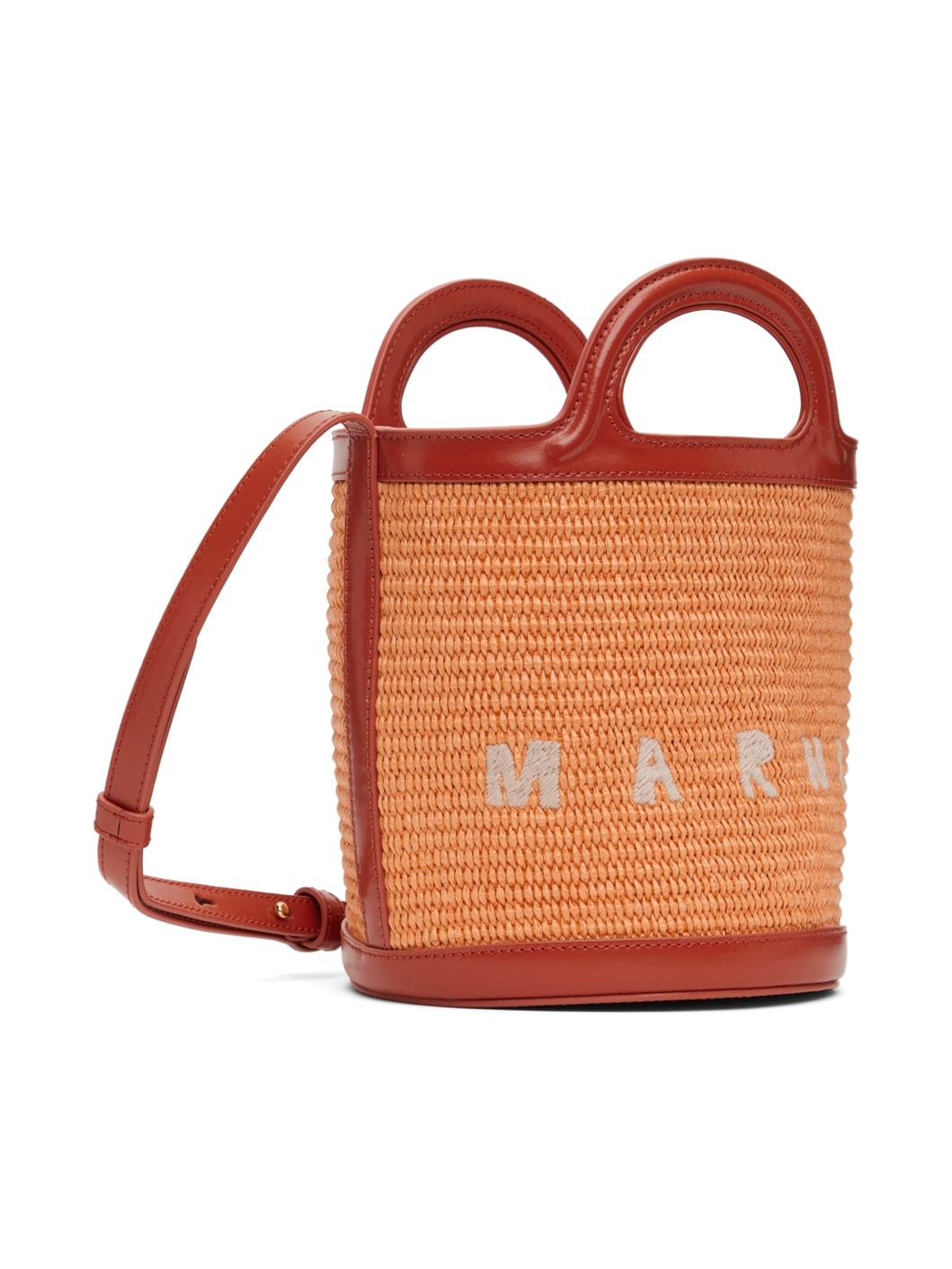 Orange Small Tropicalia Bucket Bag - 2