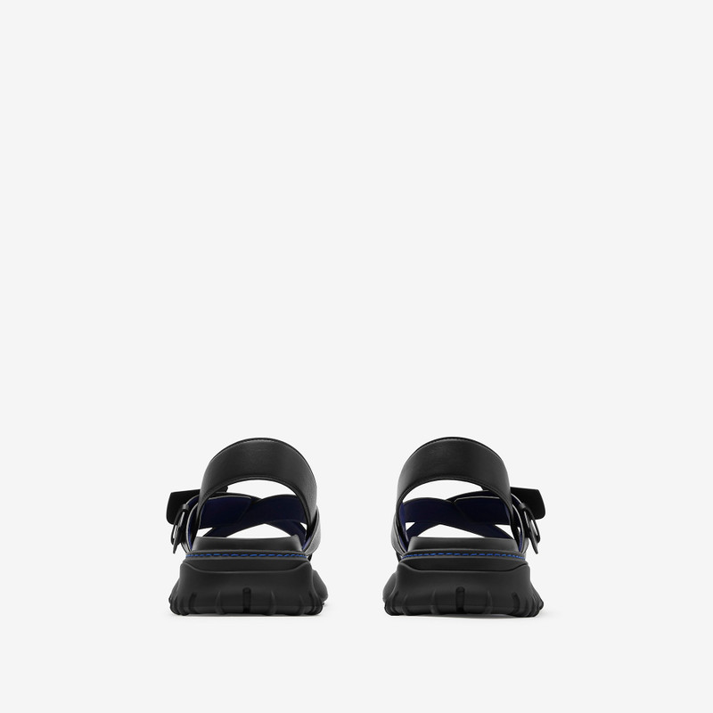 Leather Pebble Sandals 4