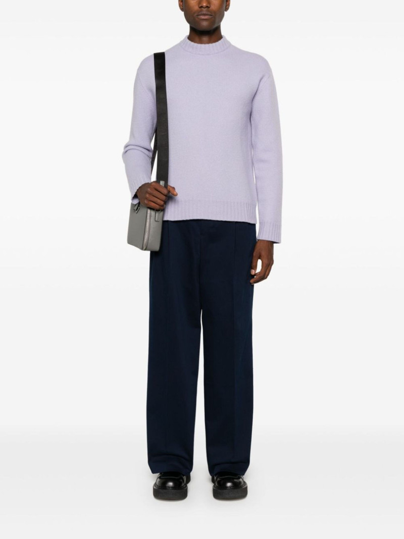 AMI Paris loose-cut tailored trousers outlook