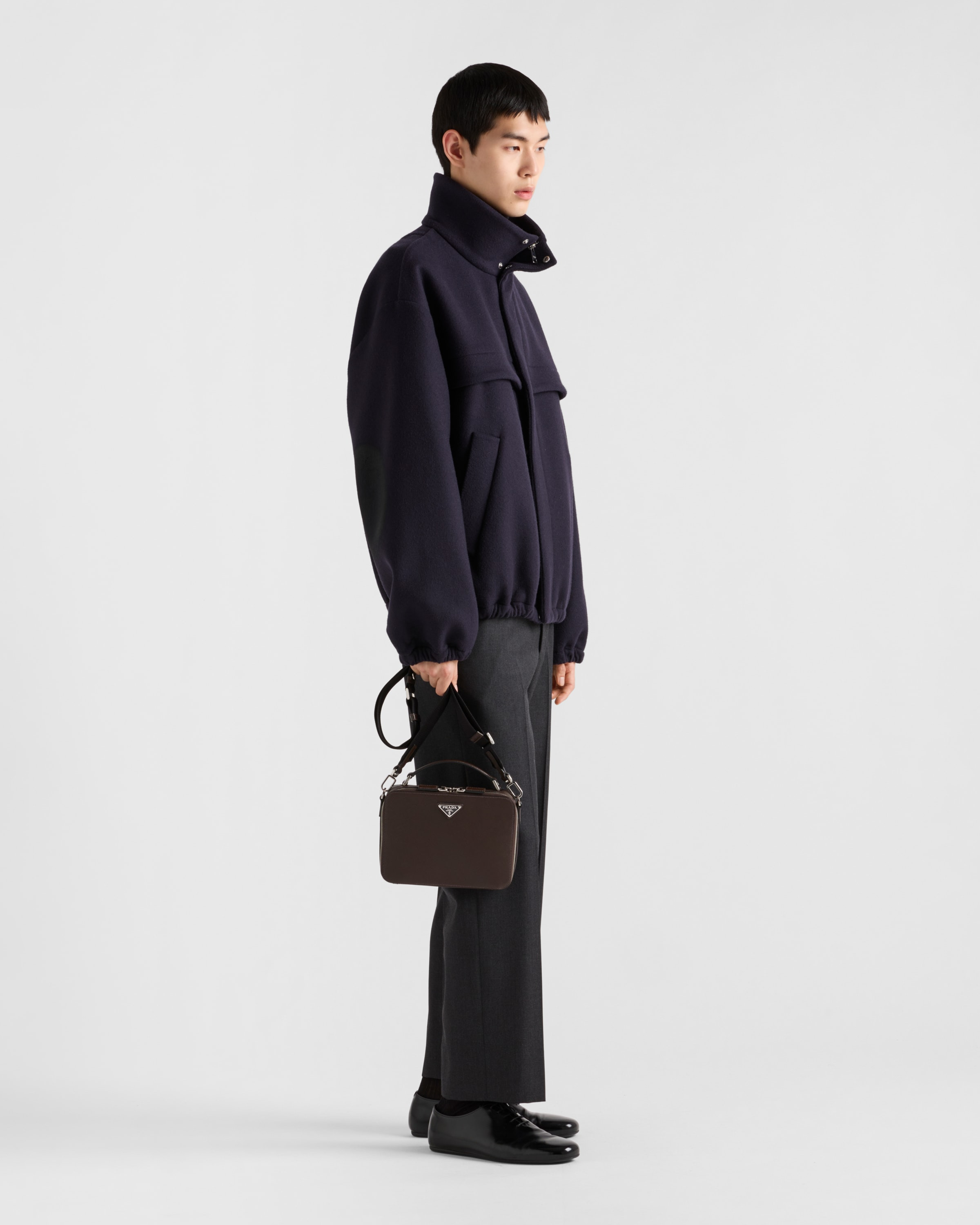 Medium Prada Brique Saffiano leather bag - 2