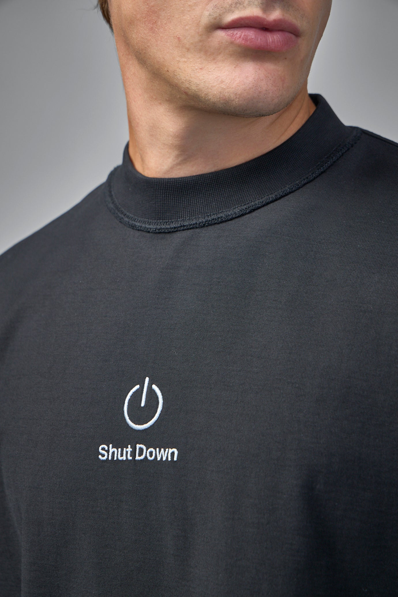 Shut Down Embroidered Reworked Longsleeve - 5