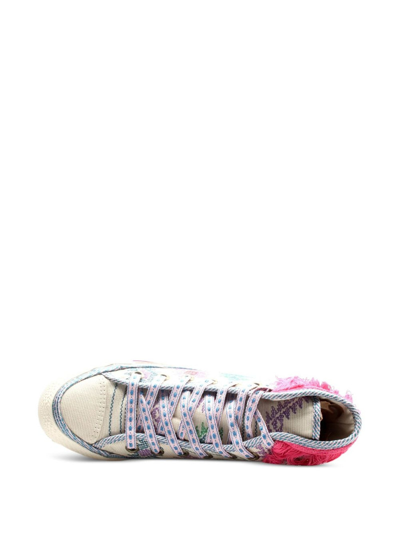 fringe-detail sneakers 3