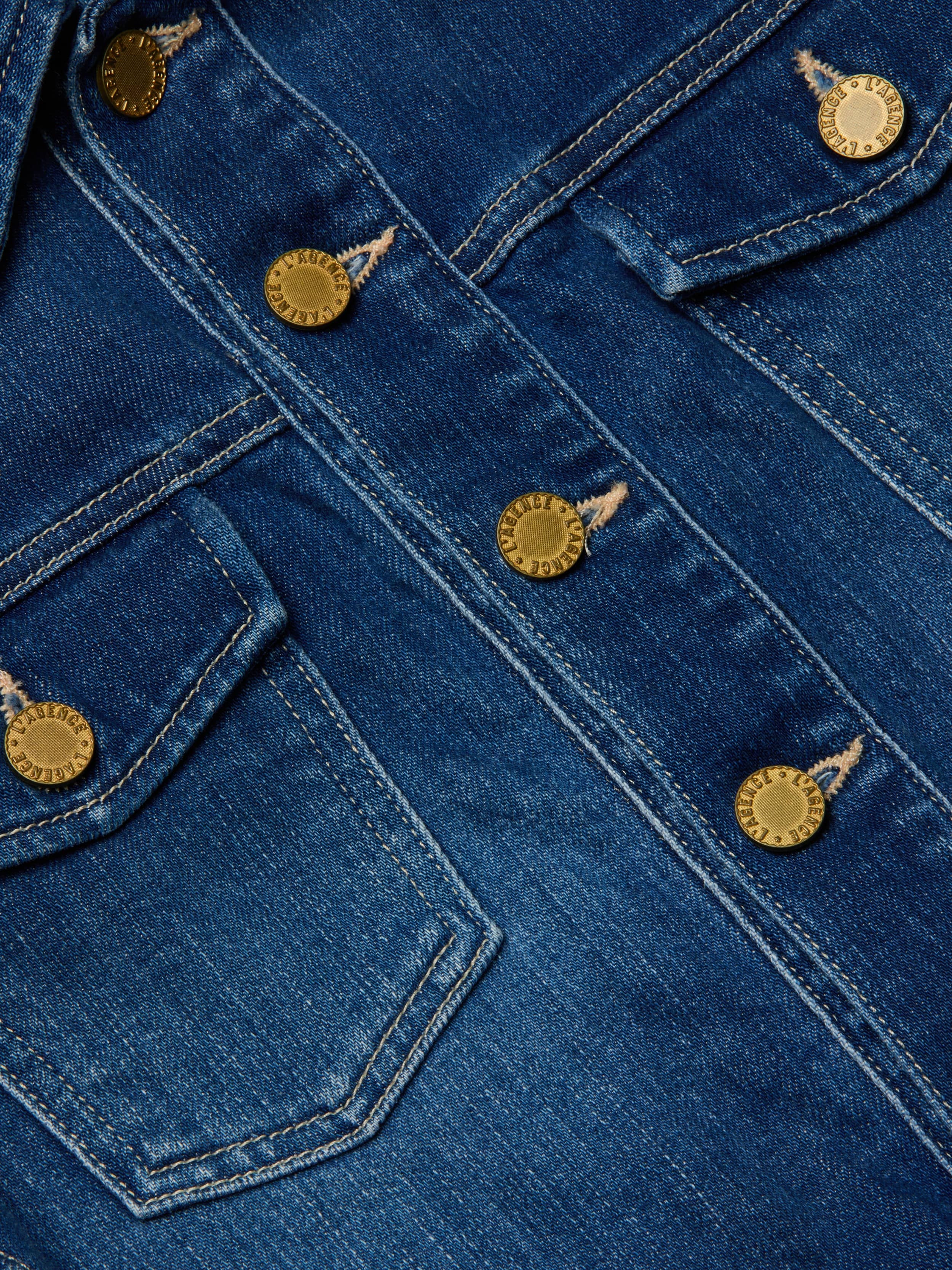Koda Cropped Denim Jacket - 7