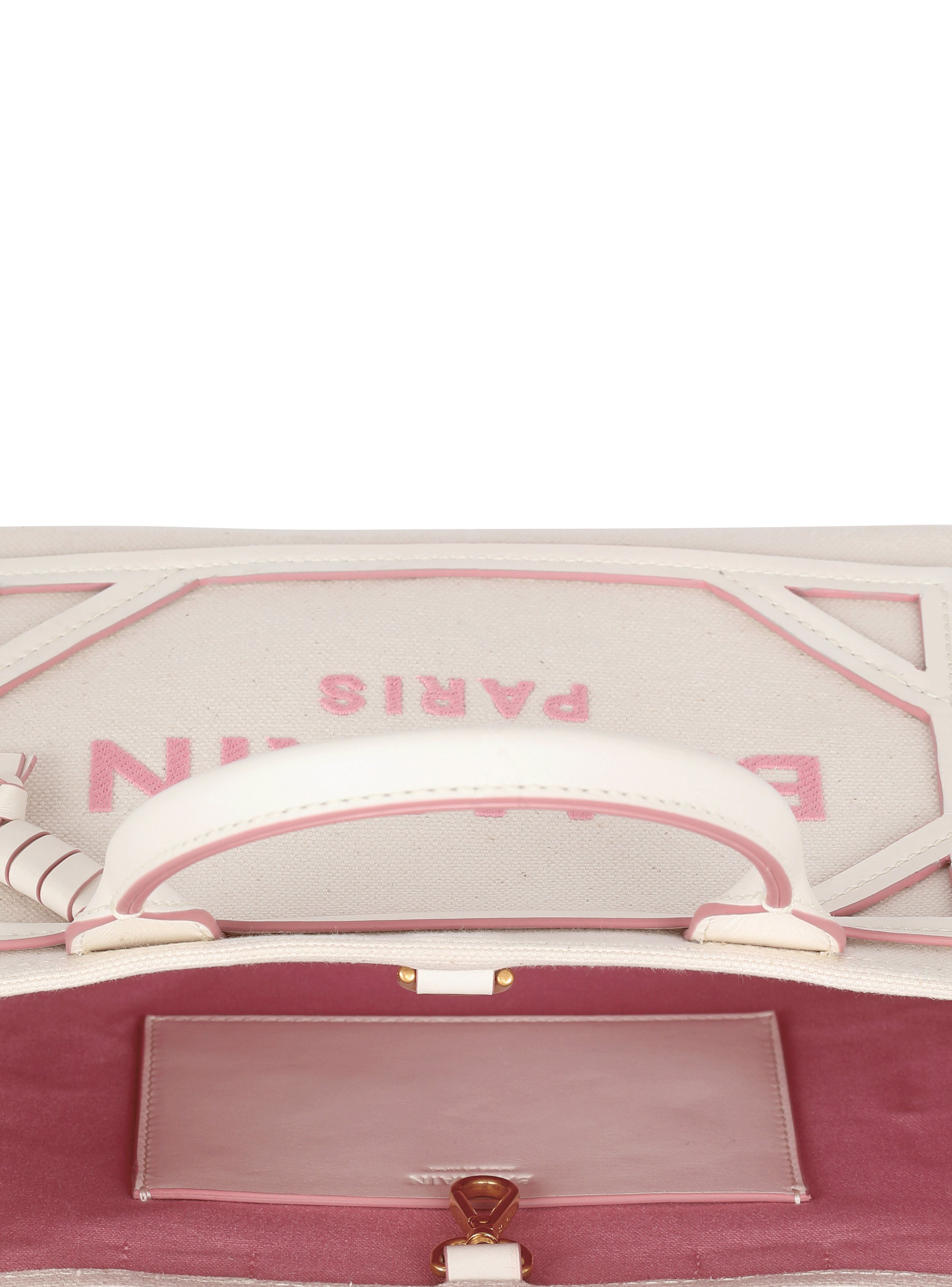B-Army small canvas bag with leather details - 5