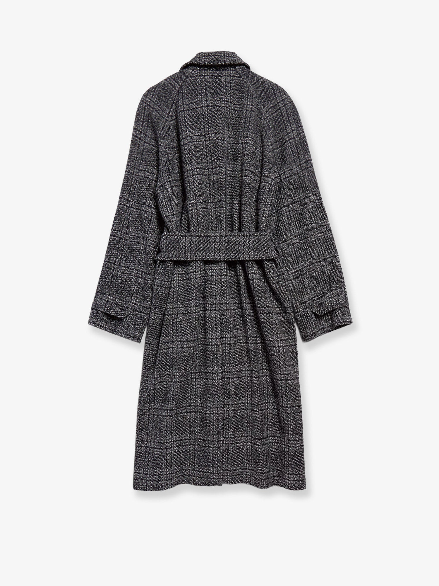 Balenciaga One Layer Raglan Wool Coat - 2