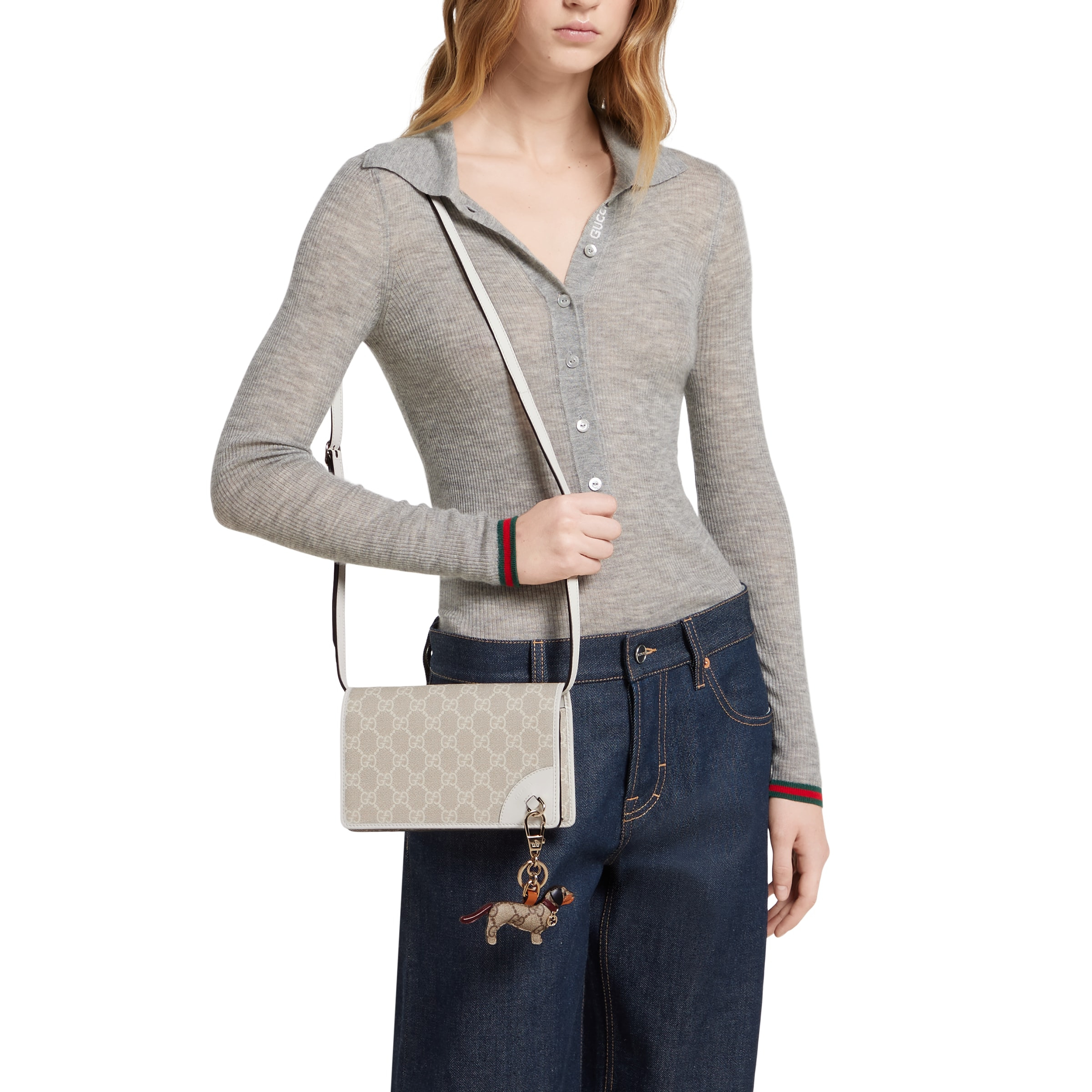 GG Emblem super mini shoulder bag - 3