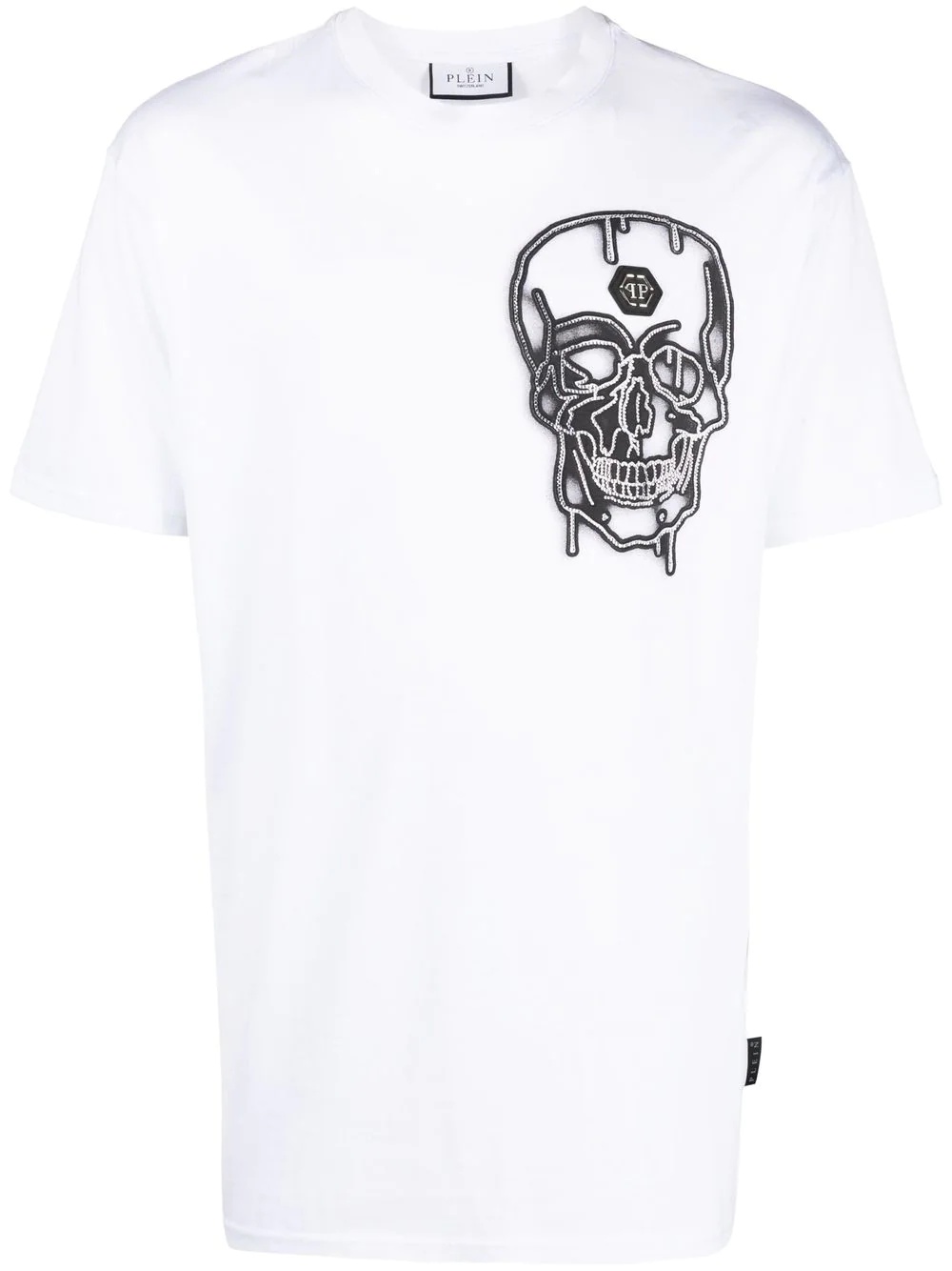 graffiti-print short-sleeve T-shirt - 1