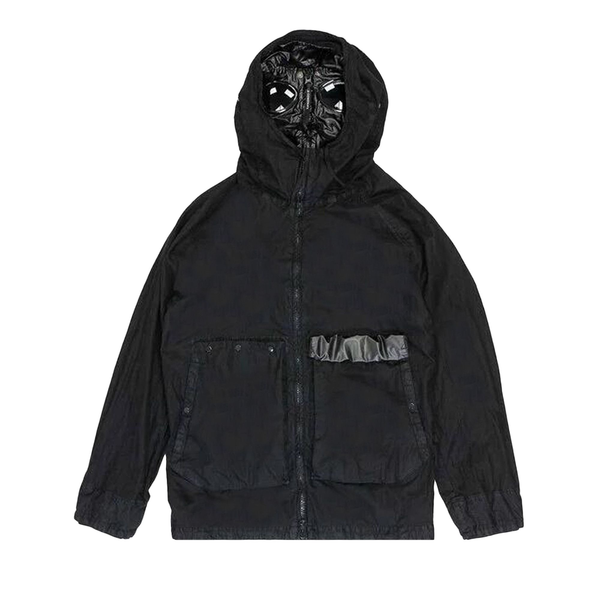 C.P. Company 50 Fili Gum Mixed Medium Jacket 'Black' - 1