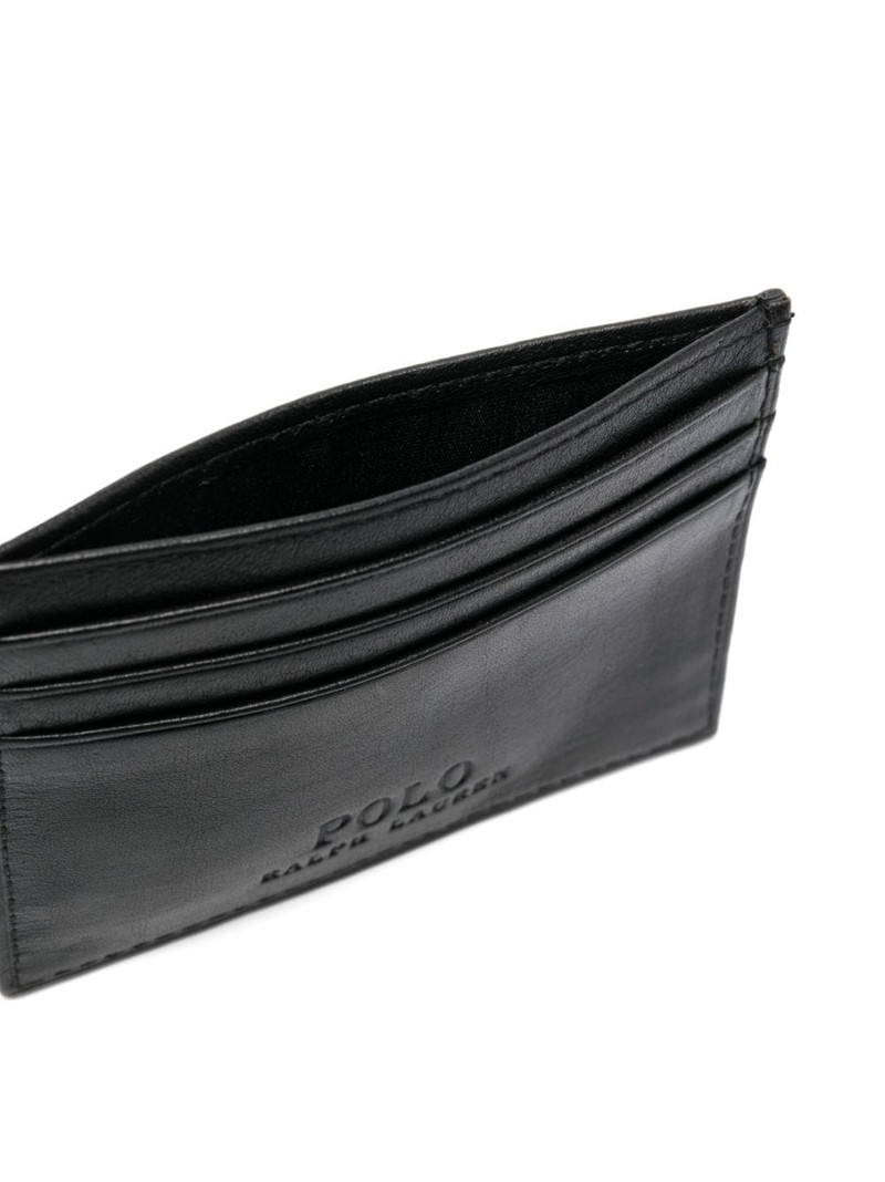 debossed-leather leather cardholder 3