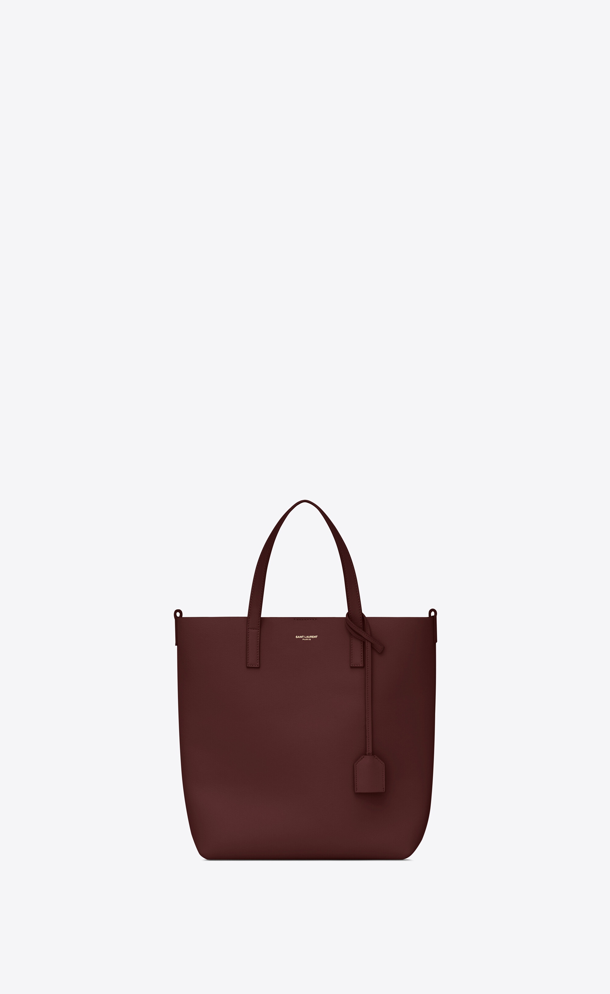 shopping bag saint laurent toy in supple leather - 1