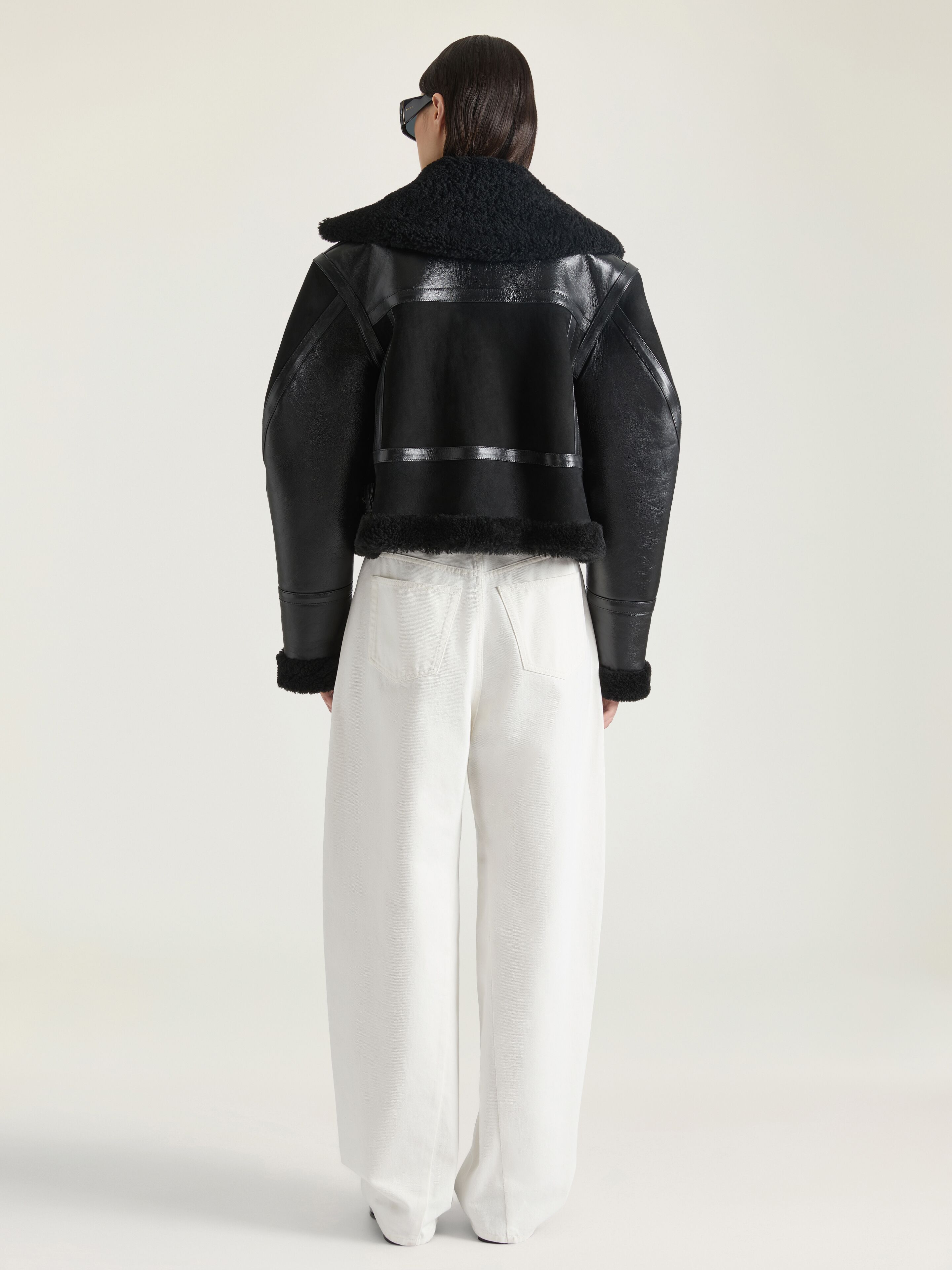 AVIATOR JACKET IN SHEARLING - 3