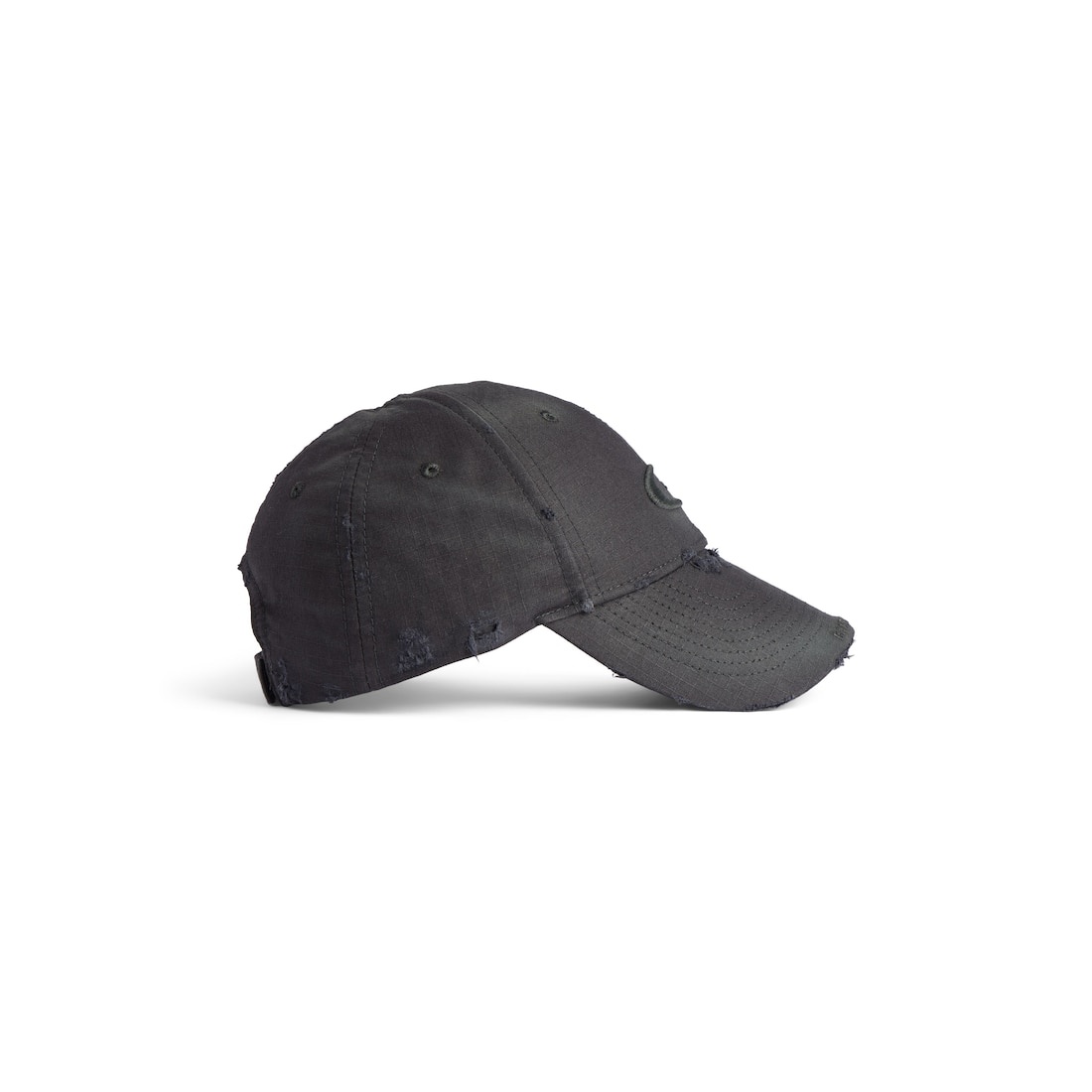 Sports Loop Icon Cargo Cap in Black - 4
