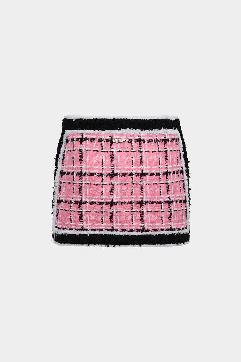 DSQUARED2 BOUCLË SUPER MINI SKIRT outlook