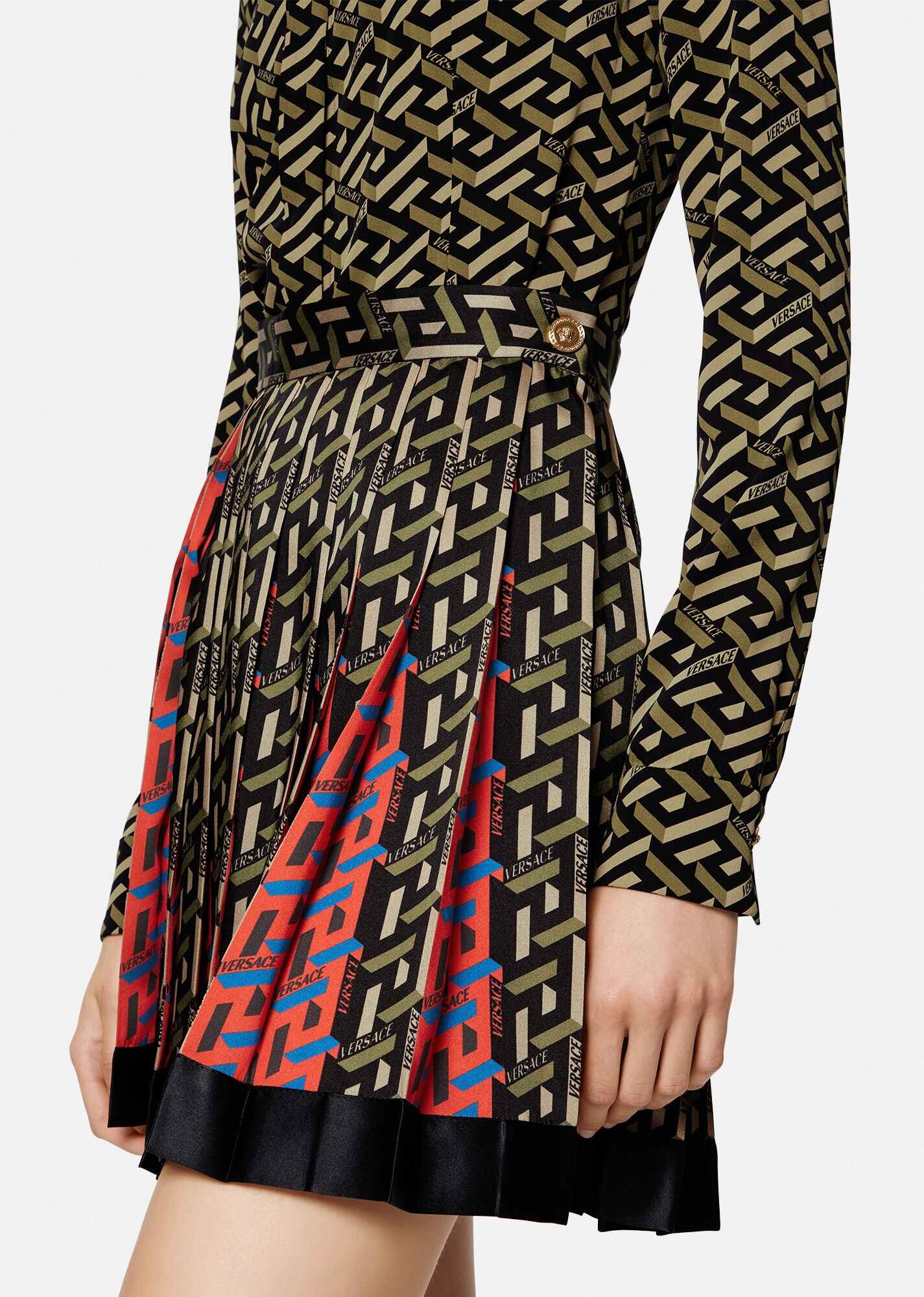 La Greca Pleated Skirt - 5
