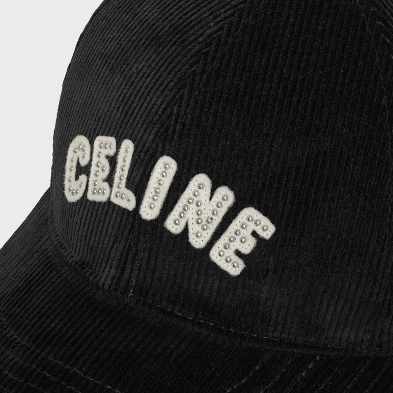 celine baseball cap in corduroy 5