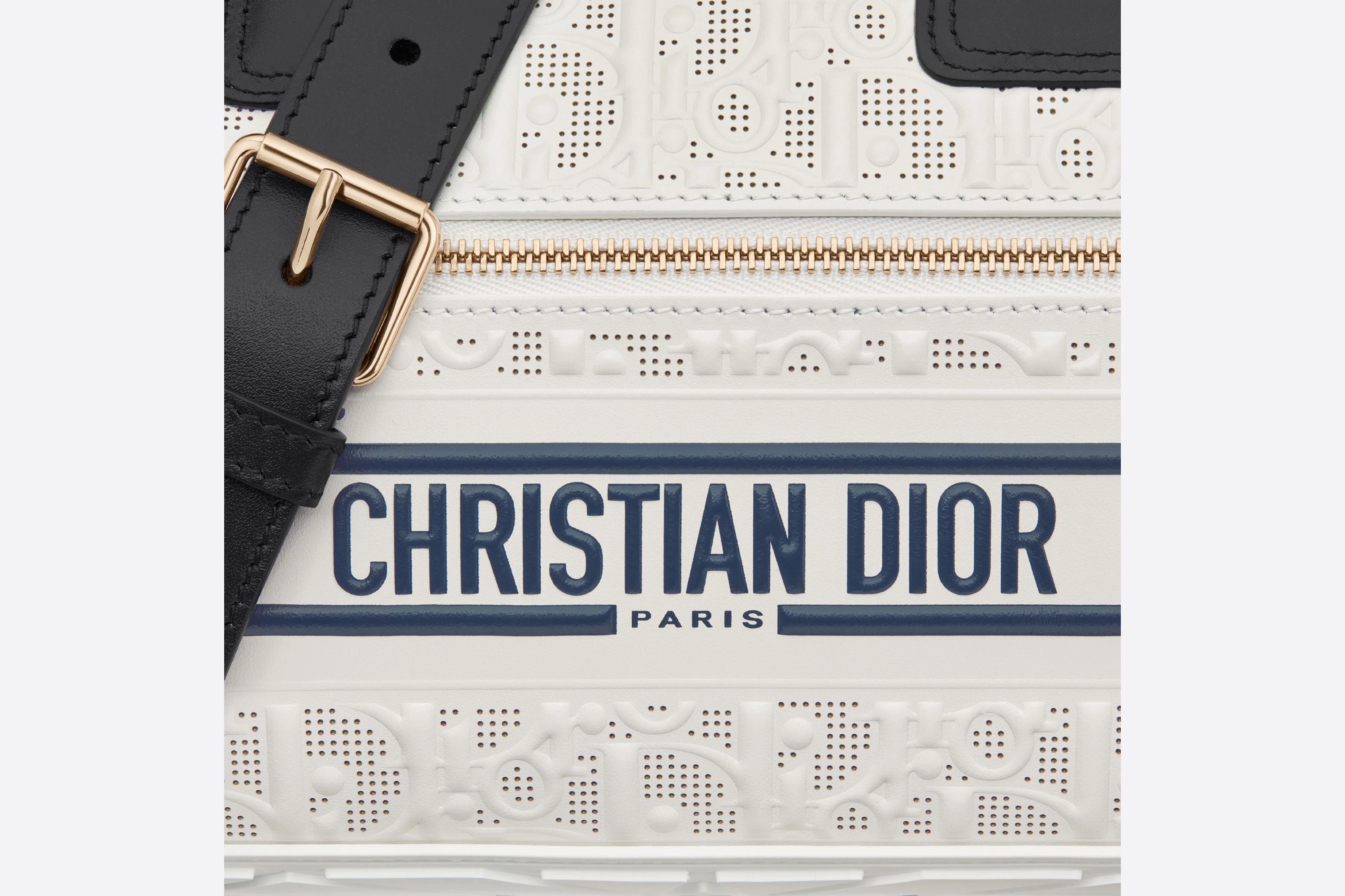 Small Dior Vibe Zip Bowling Bag - 8
