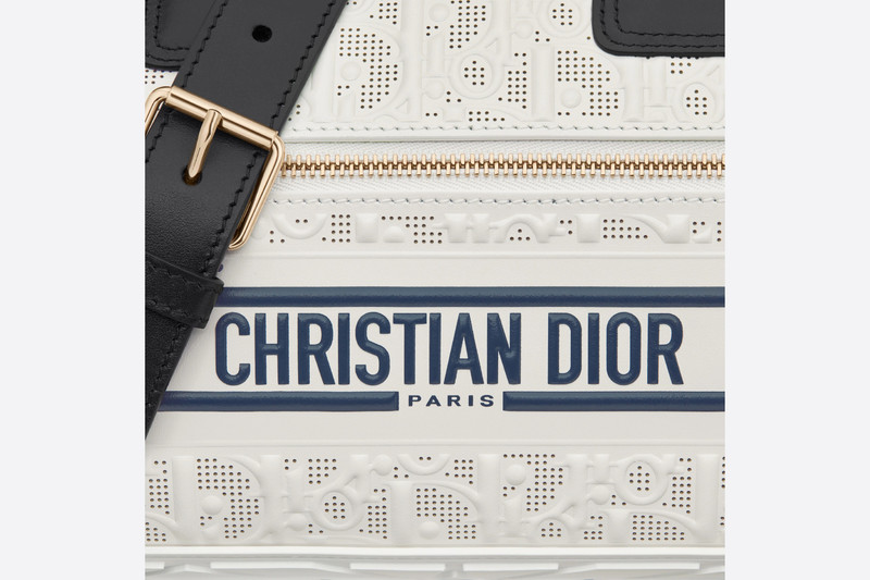 Small Dior Vibe Zip Bowling Bag 8