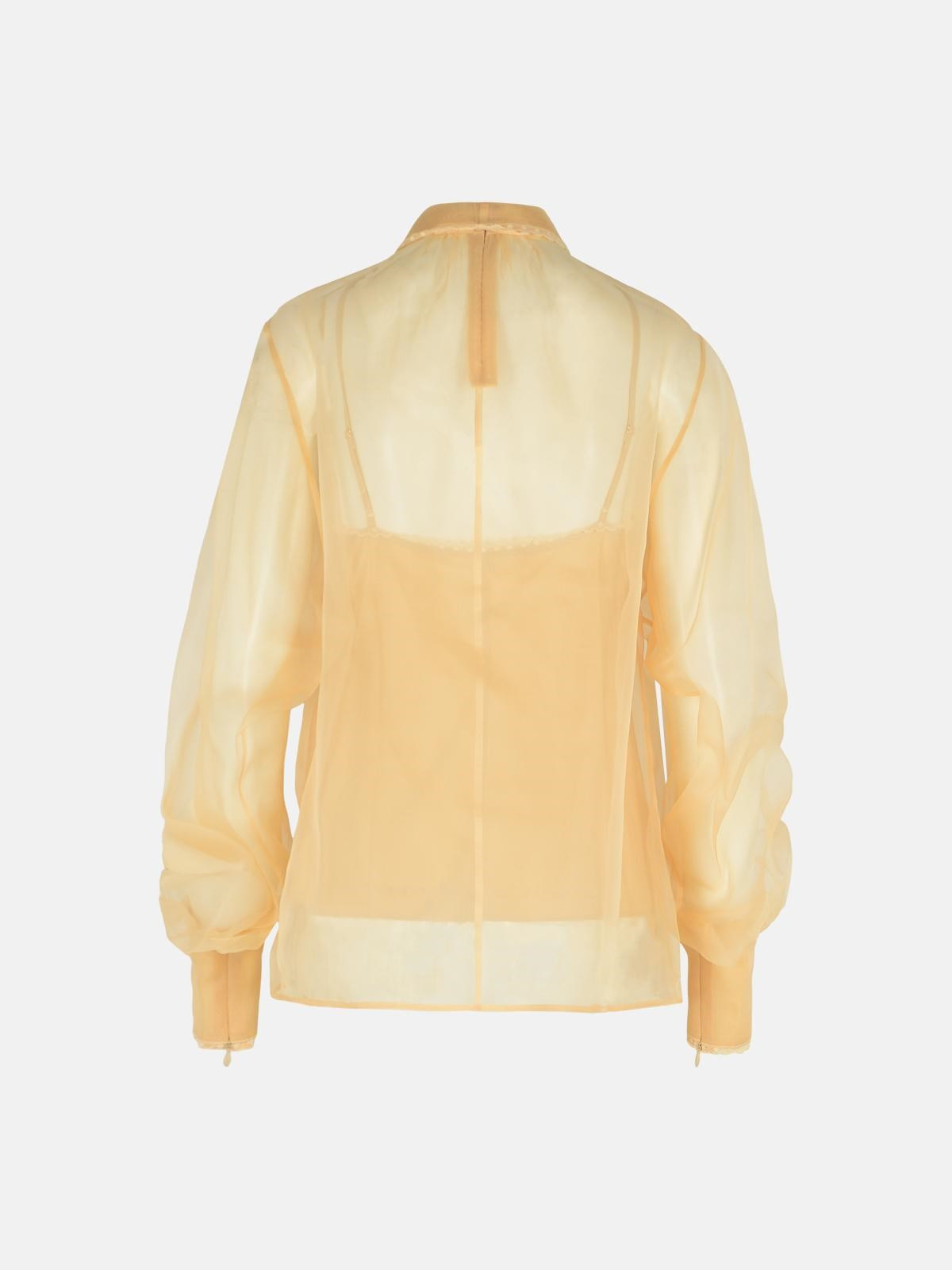 'MEMENTO' BLOUSE IN 'SEPIA' ORGANZA - 3