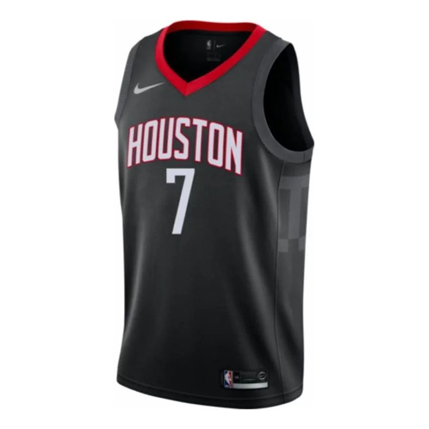 Men's Nike NBA Retro Basketball Jersey/Vest SW Fan Edition Houston Rockets Anthony No. 7 Black 87720 - 1