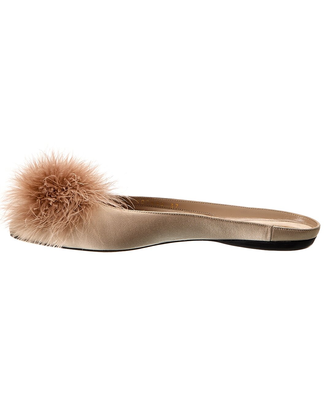 Saint Laurent Lido Satin Flat - 2